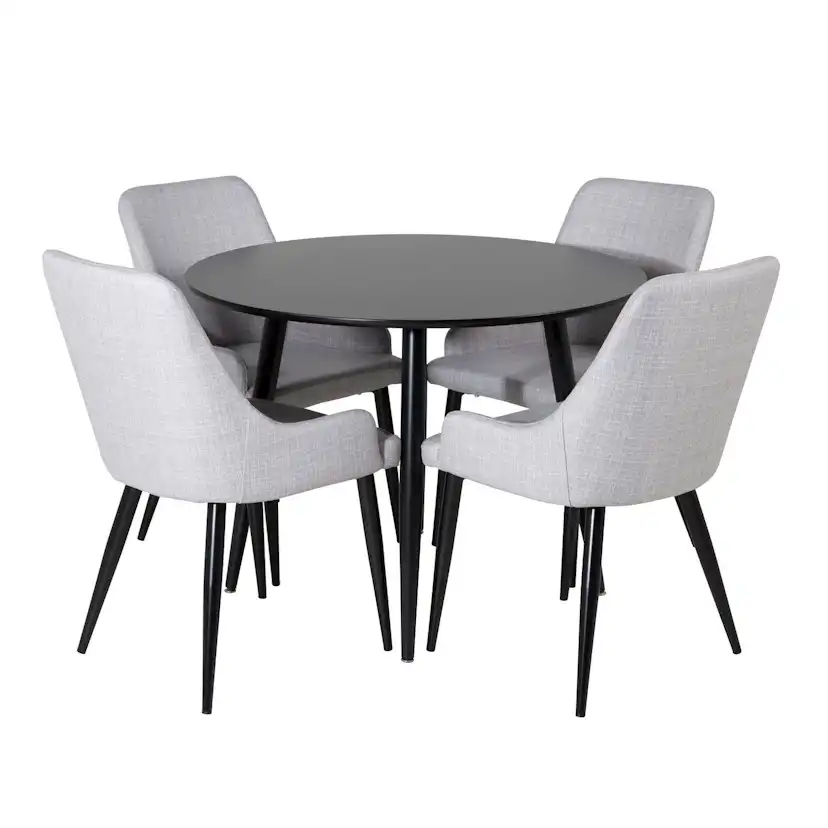 Spisegruppe Venture Home Plaza med 4stk Stoler