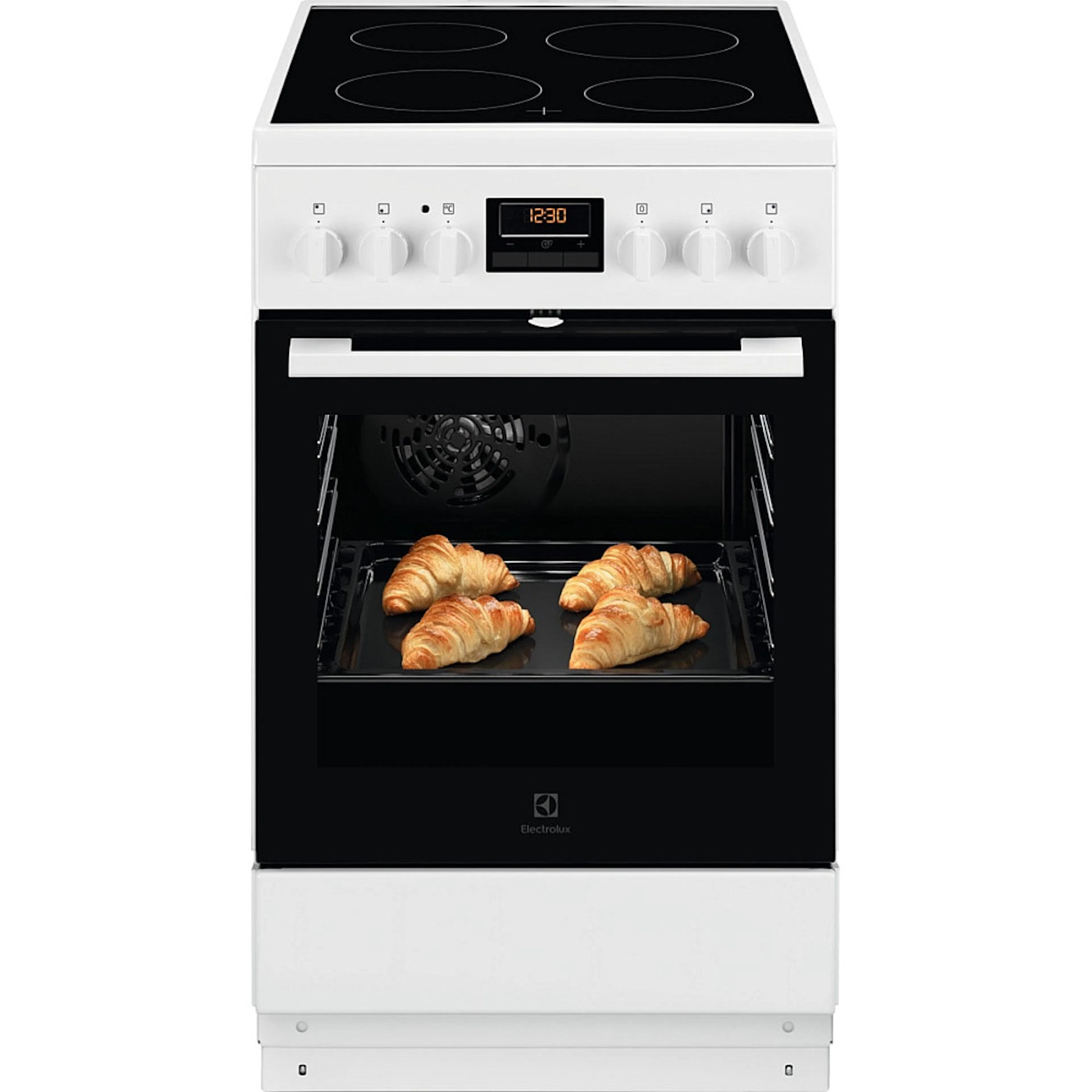 Komfyr Electrolux Elegance Hvita LKR540402W med Varmluftssystem