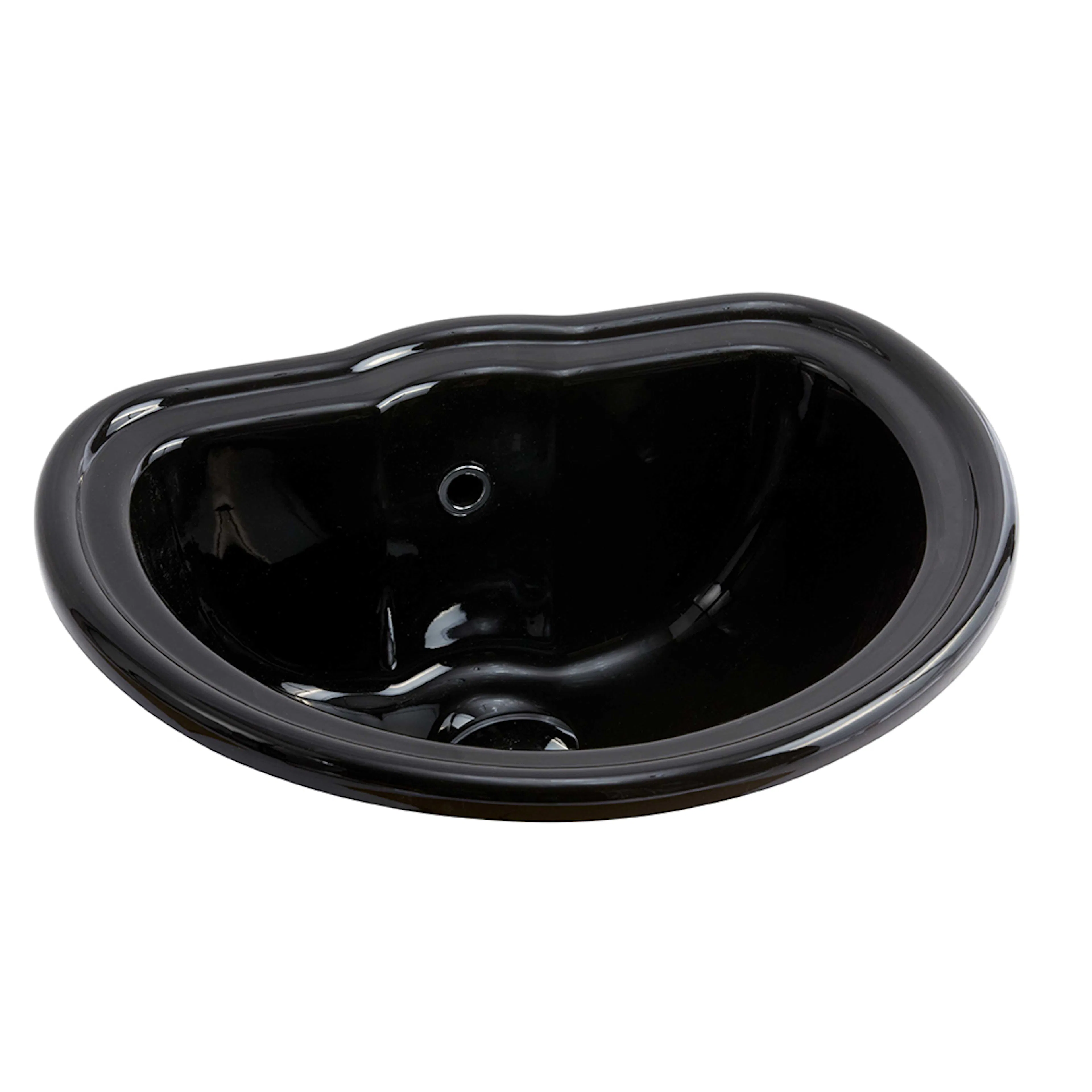 Tvättställ Lavabo Retro 50 Sort