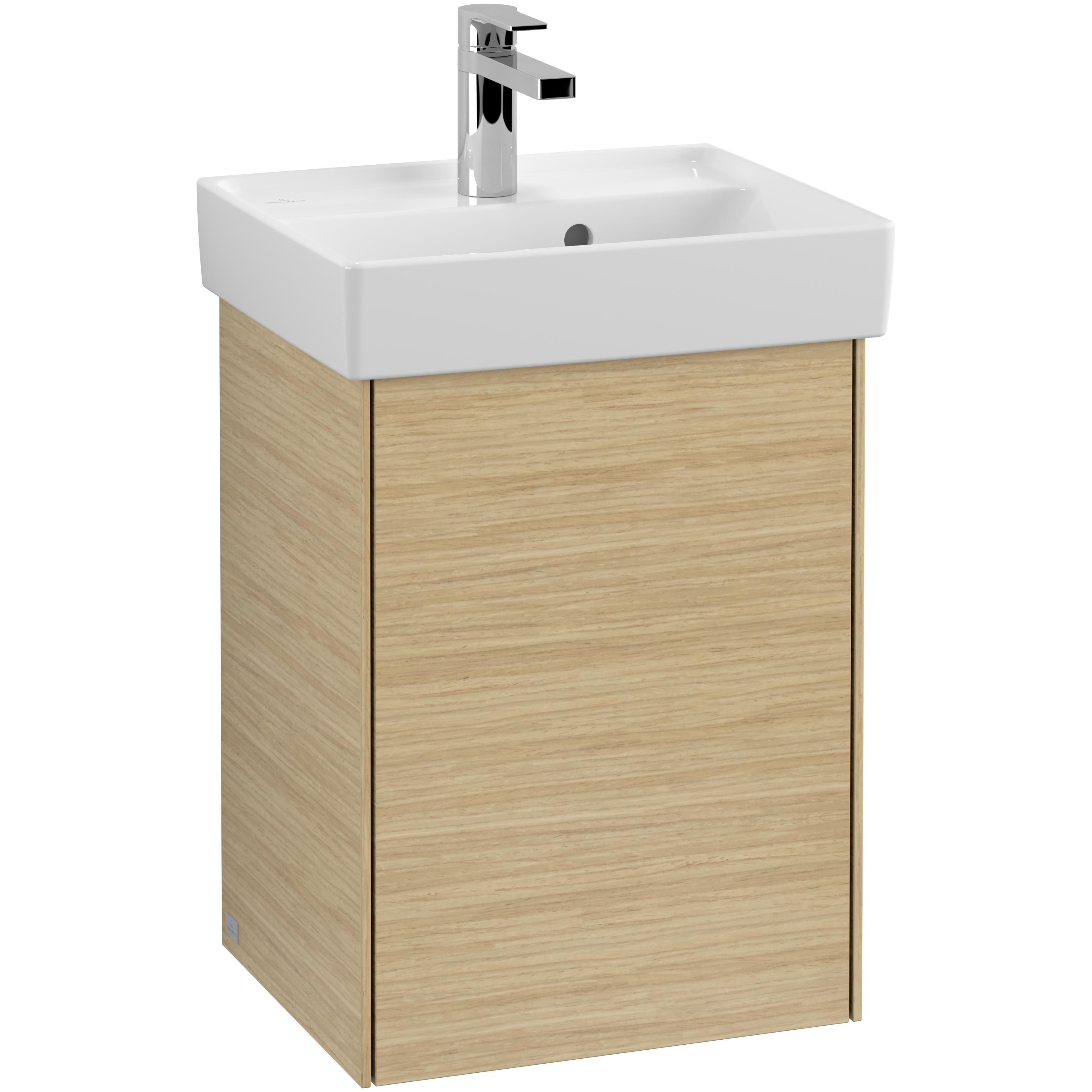 Tvättställsskåp Villeroy & Boch Collaro 41 cm med 1 Dörr för Inbyggt Tvättställ | badrum - badrumsmobler - tvattstallsskap-och-kommod | KakelKungen