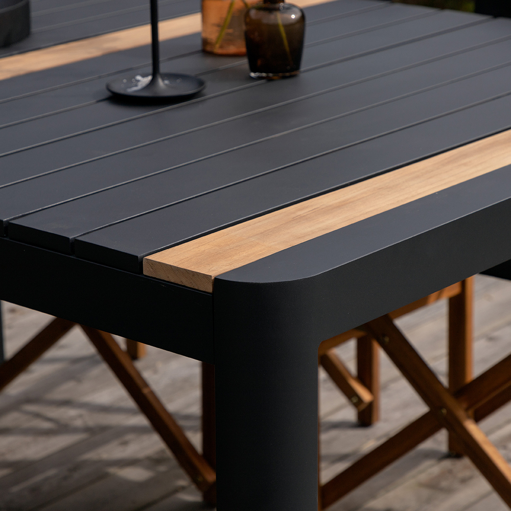 Spisegruppe Venture Home Togo 150x100 cm med 4 Marion Stoler