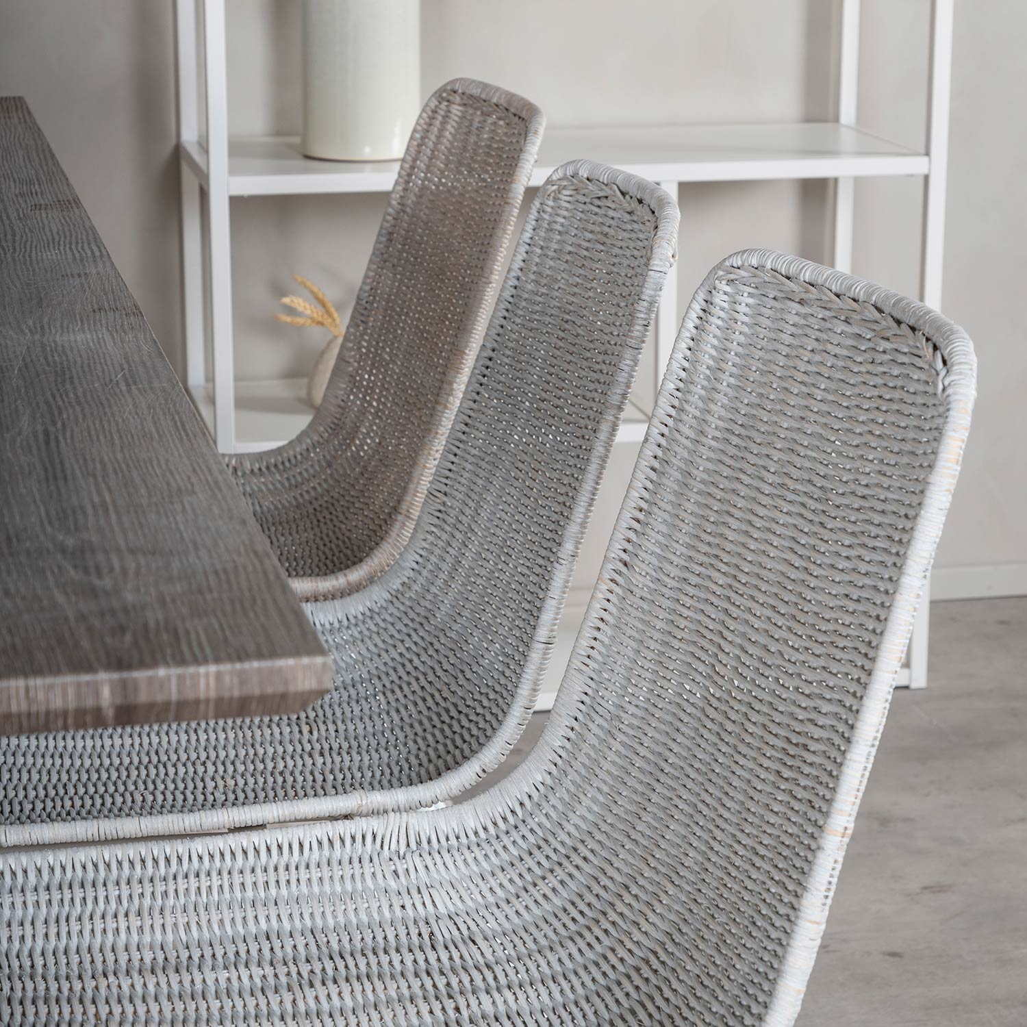 Spisegruppe Venture Home Madde med 6 Cornelia Stoler
