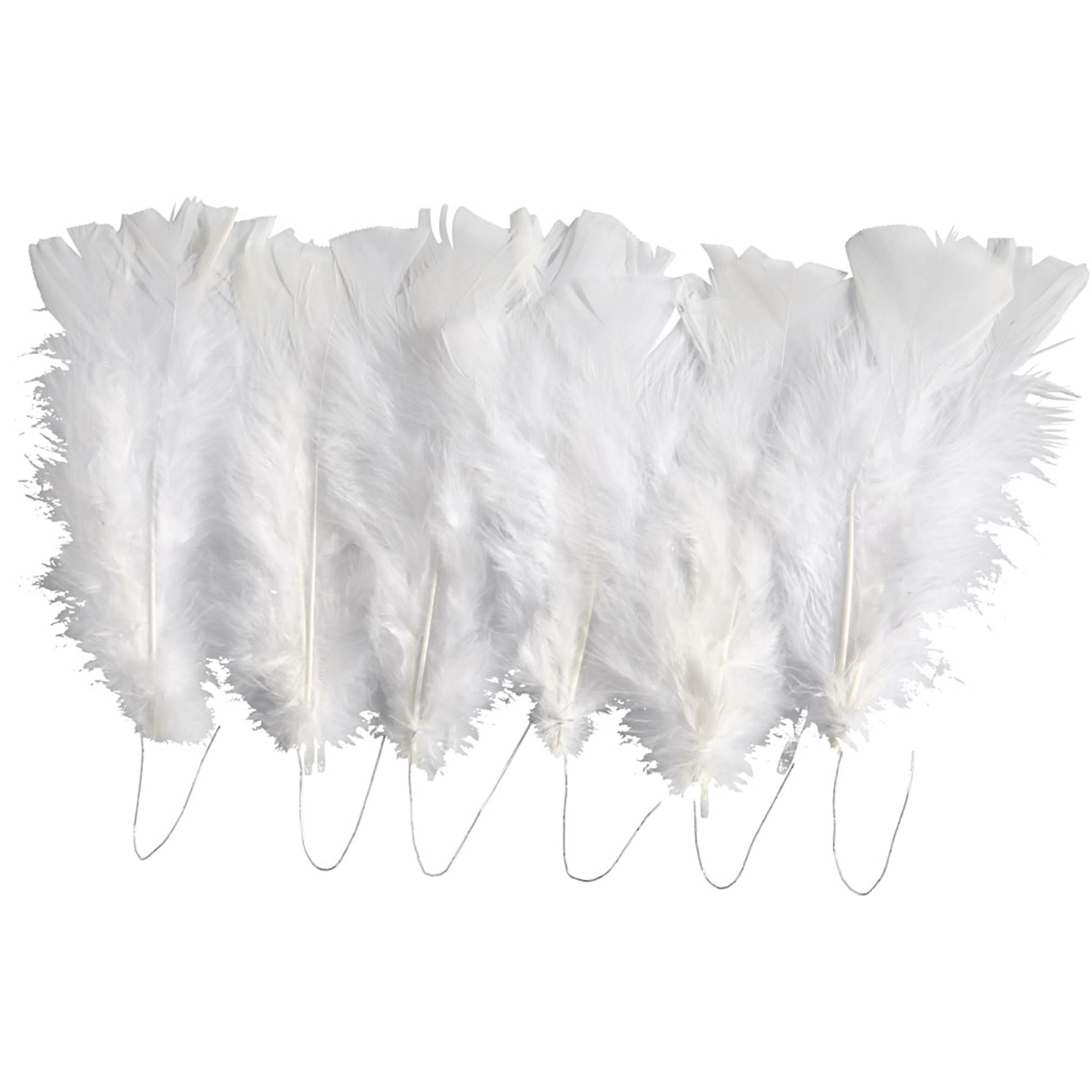 Dunfjær Creativ Company Ass Farger 11-17 cm 1 Pk Hvit