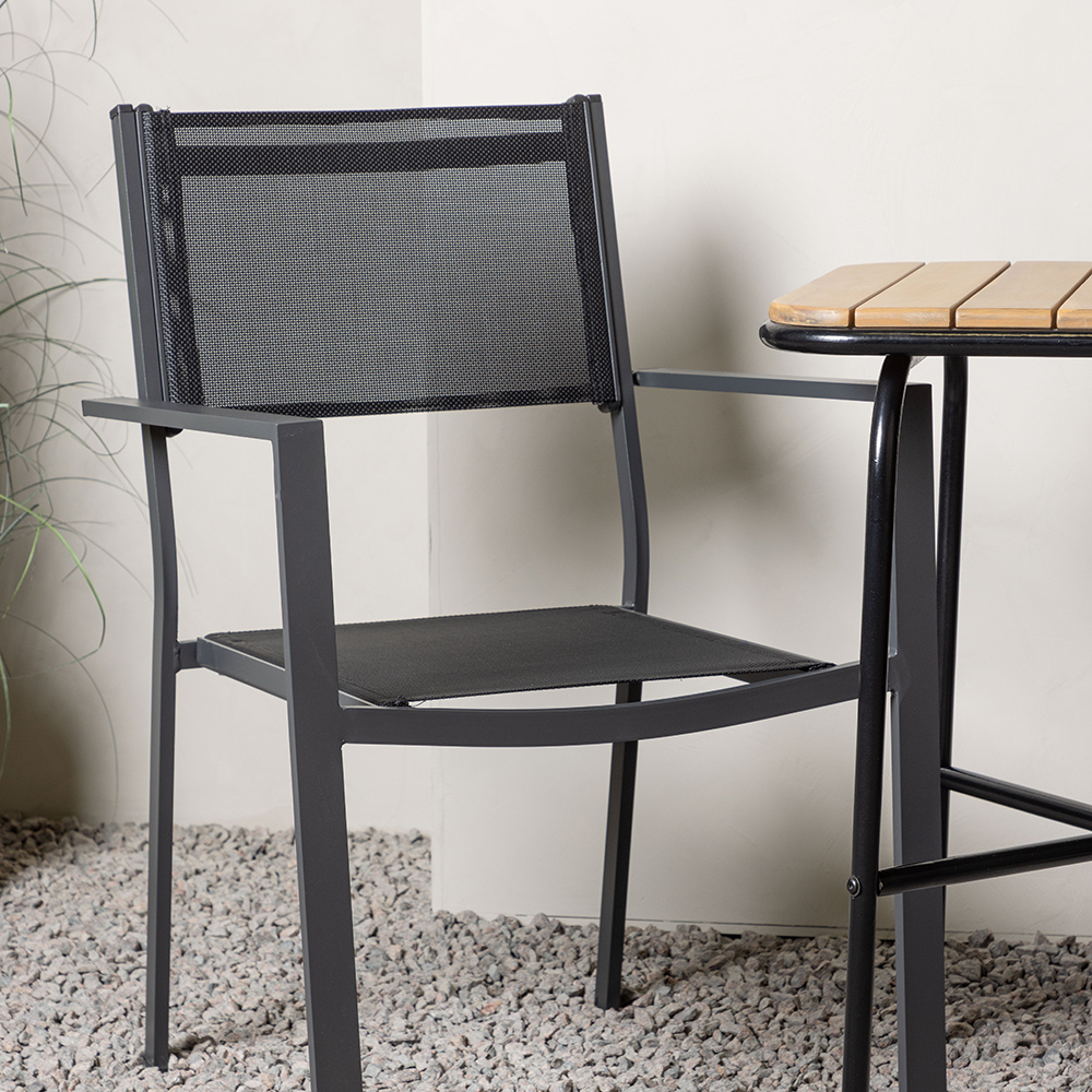 Cafégruppe Venture Home Holmbeck Bord med 2 Copacabana Stoler