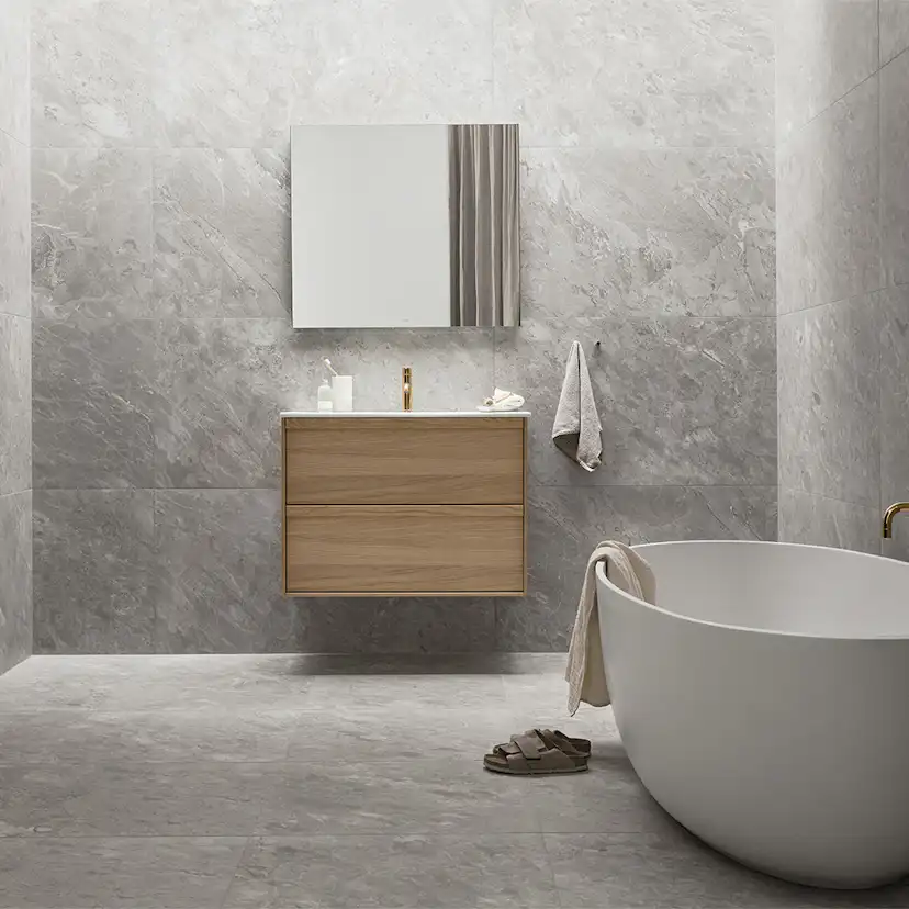 Klinker Bricmate M612 Marais Light Grey 60x120 cm