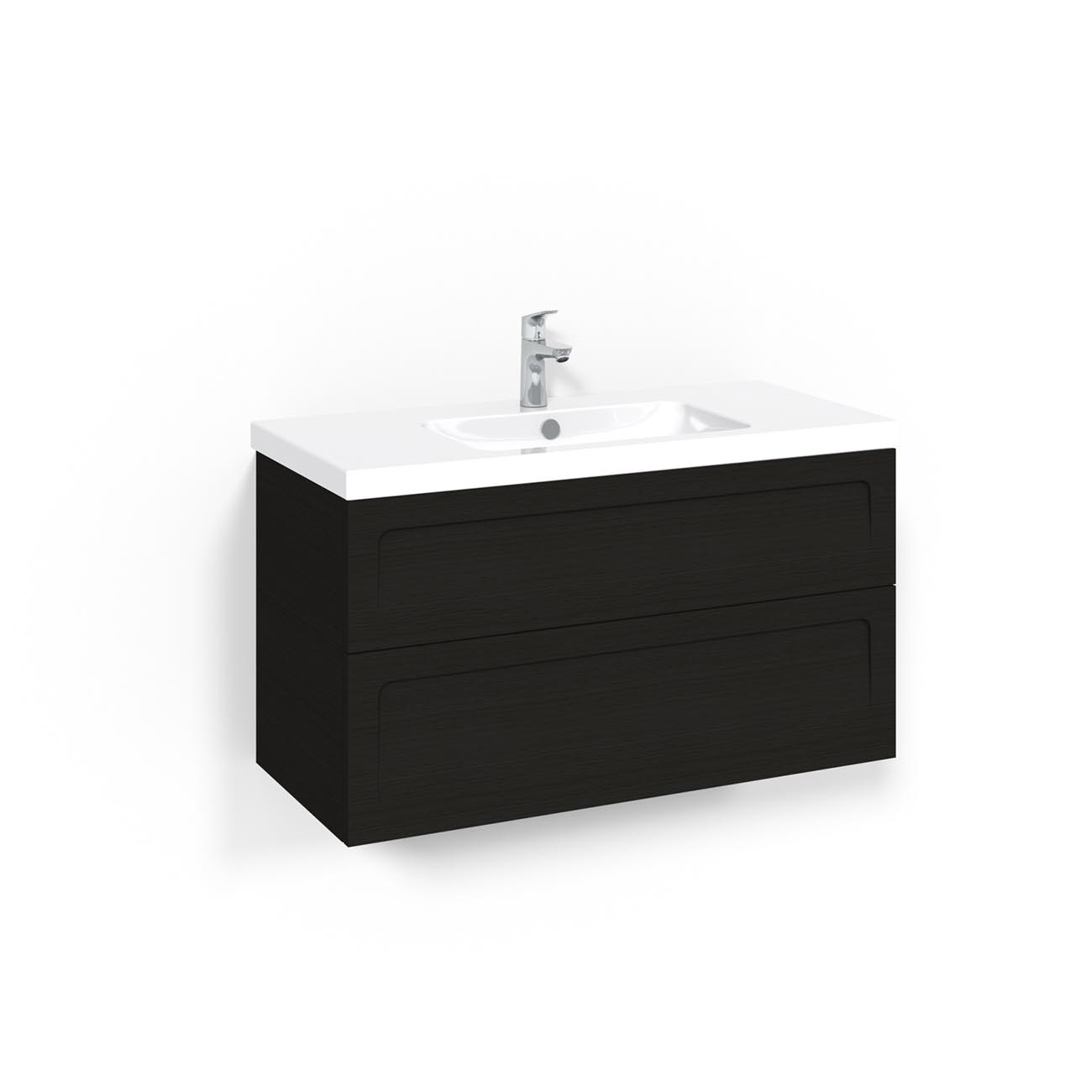Tvättställsskåp Macro Design Crown Ramlucka Light 45 | badrum - badrumsmobler - tvattstallsskap-och-kommod | KakelKungen