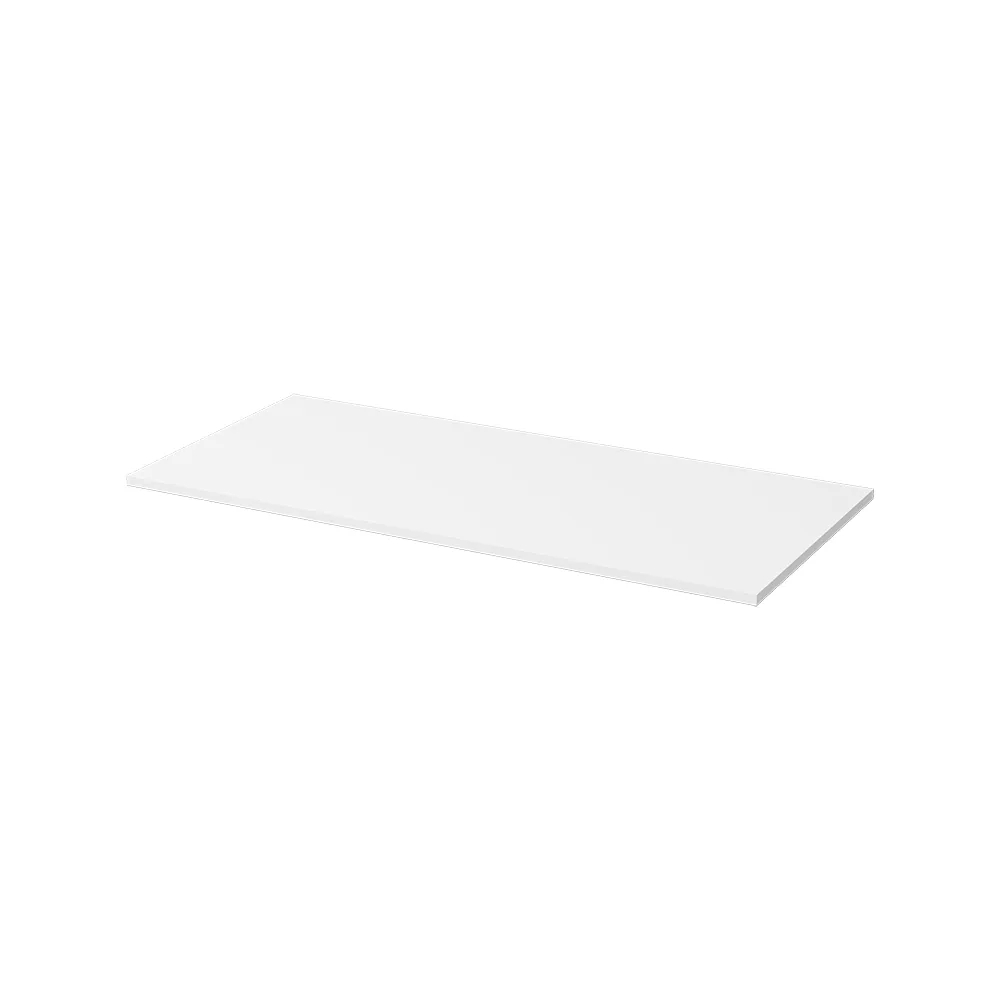 Benkeplate Hvit B101 D45,5 Bredde: 1010 mm