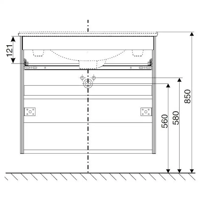 Servantskap Ifö Sense SDSSMP Compact