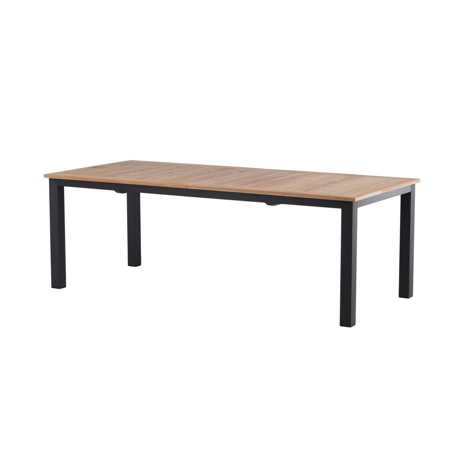 Panama - Table - 224/324*100 - svart Alu/Teak Sort/Teak