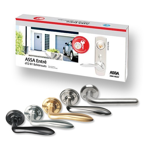 Tilbehørsett Entré ASSA Abloy D12-B1/B3