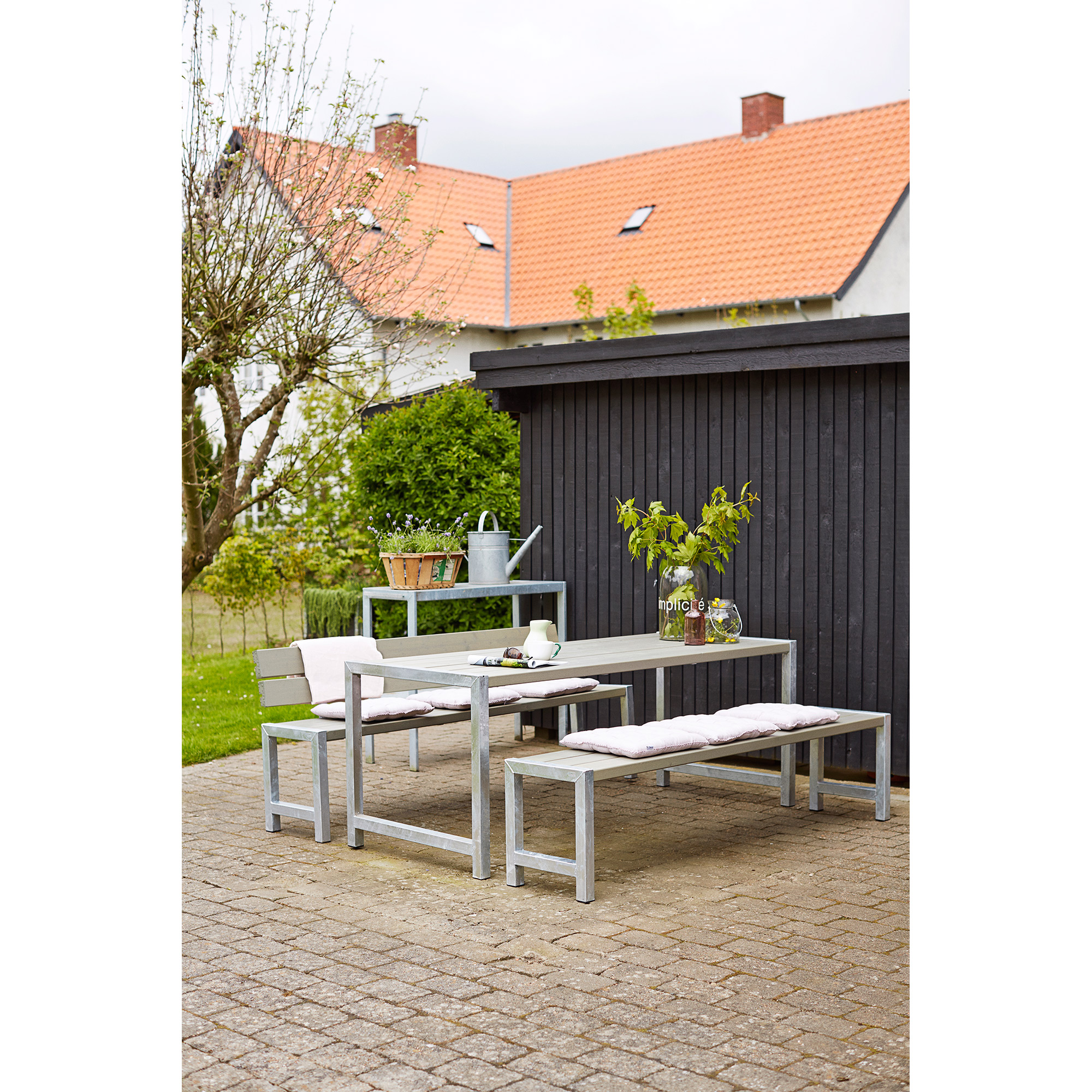 Hagemøbelgruppe PLUS Plankesett