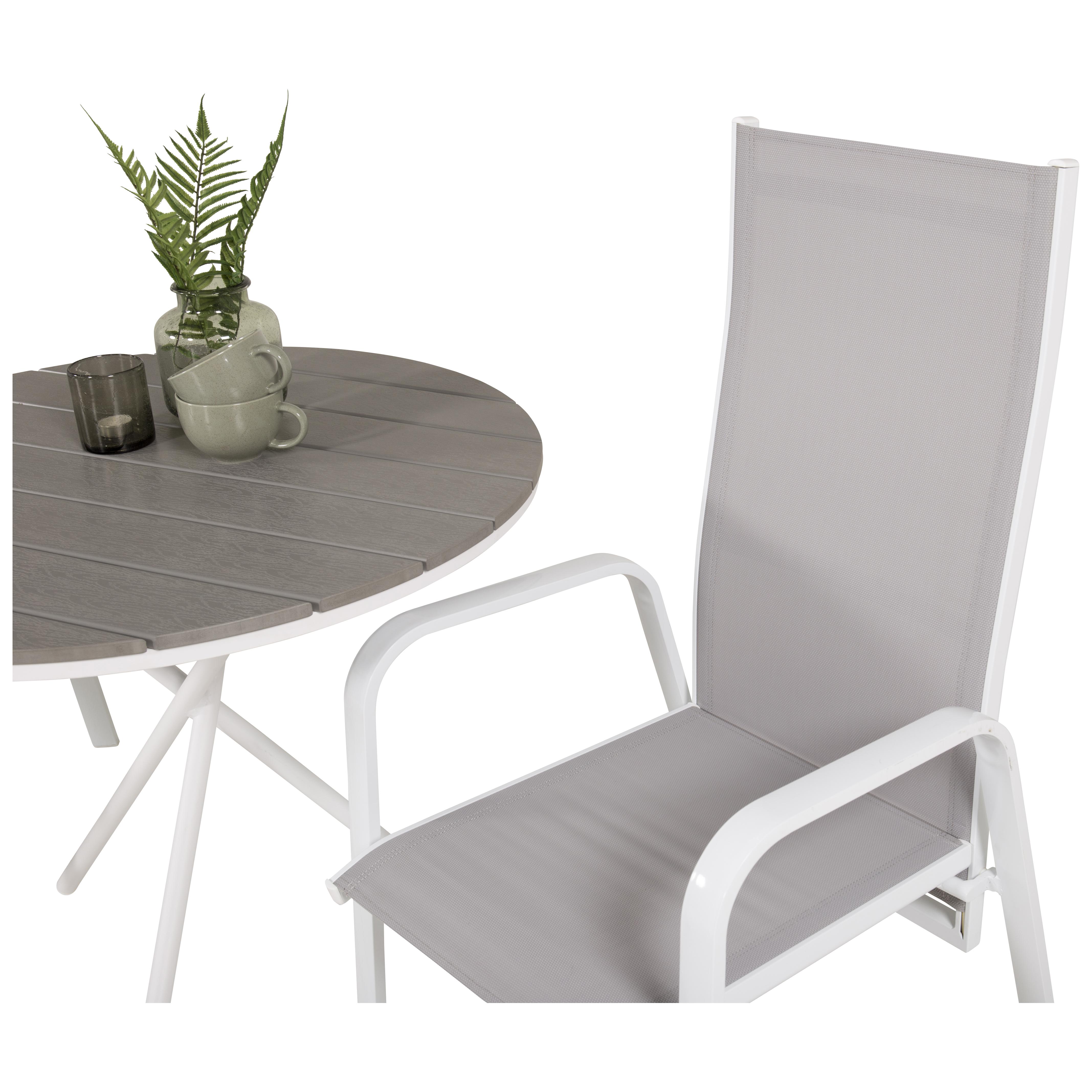 Cafégruppe Venture Home Pincy Ø 90 med 2 Copacabana Stoler