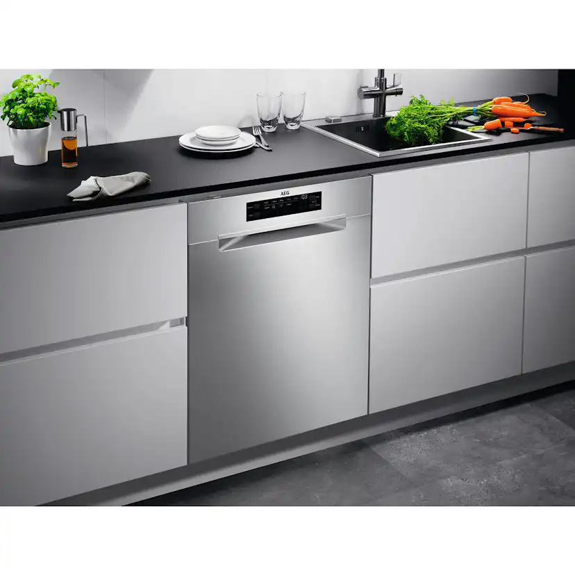 AEG diskmaskin FBB32607ZM Rustfritt stål