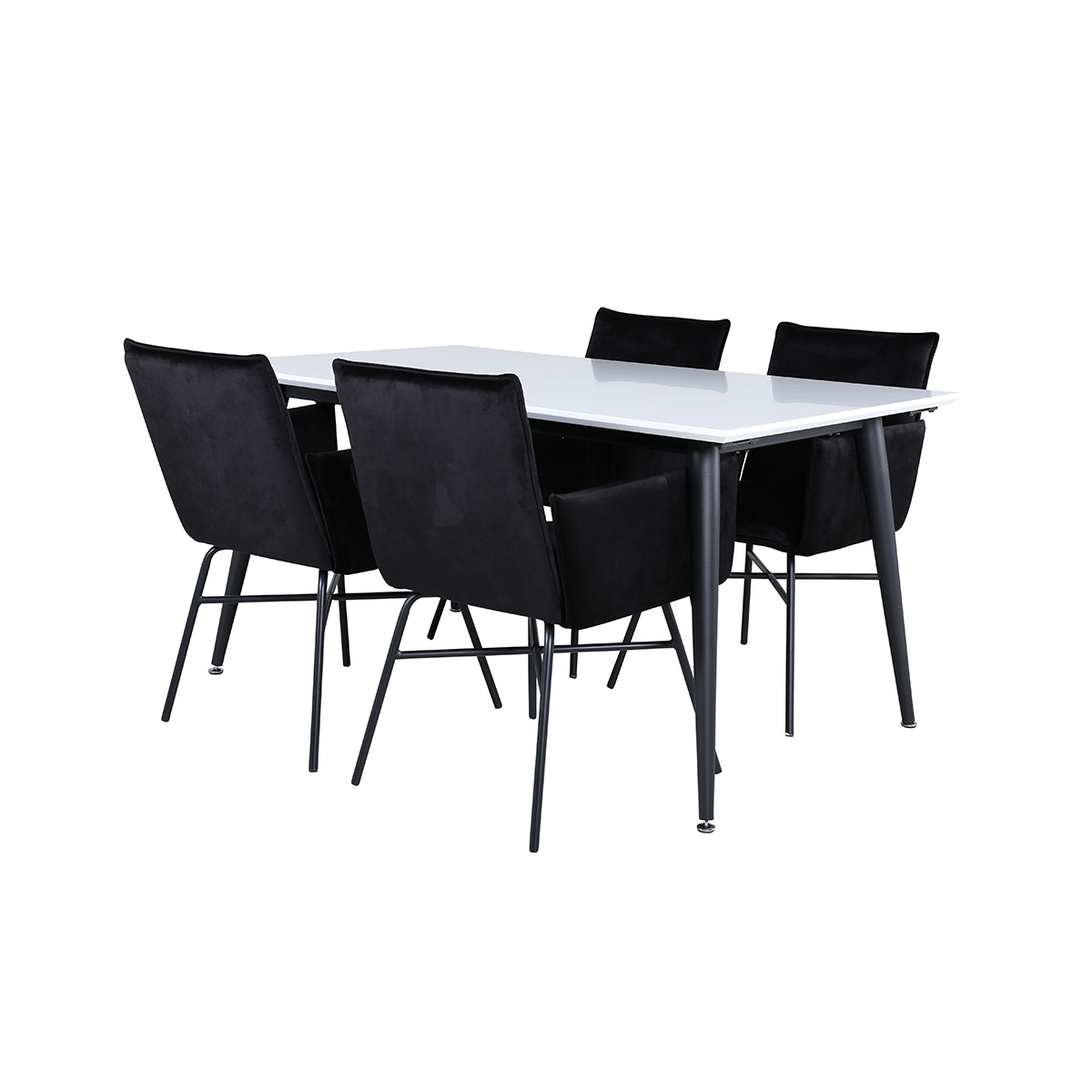 Spisegruppe Venture Home Jolie med 4 Annika Stoler