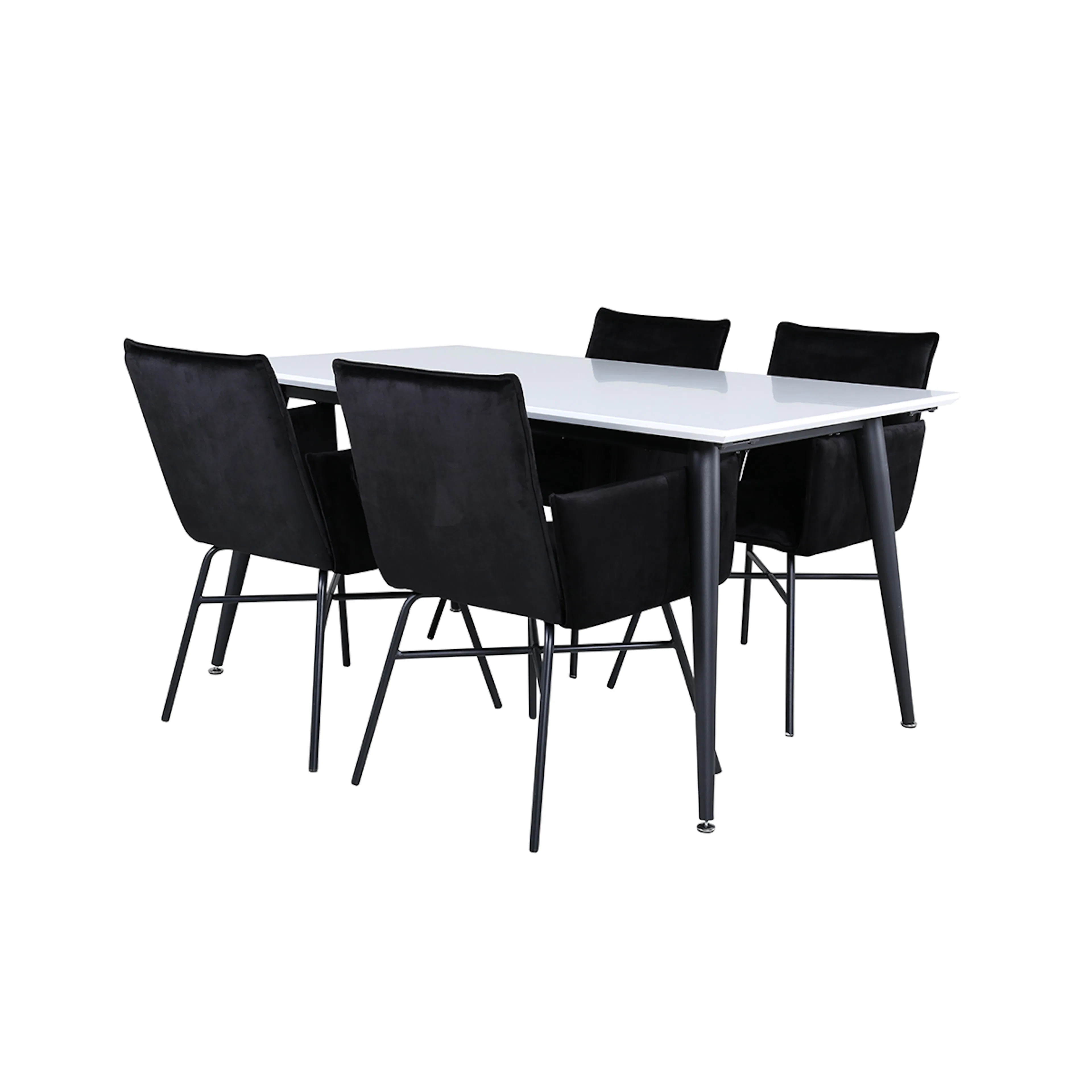 Spisegruppe Venture Home Jolie med 4 Annika Stoler
