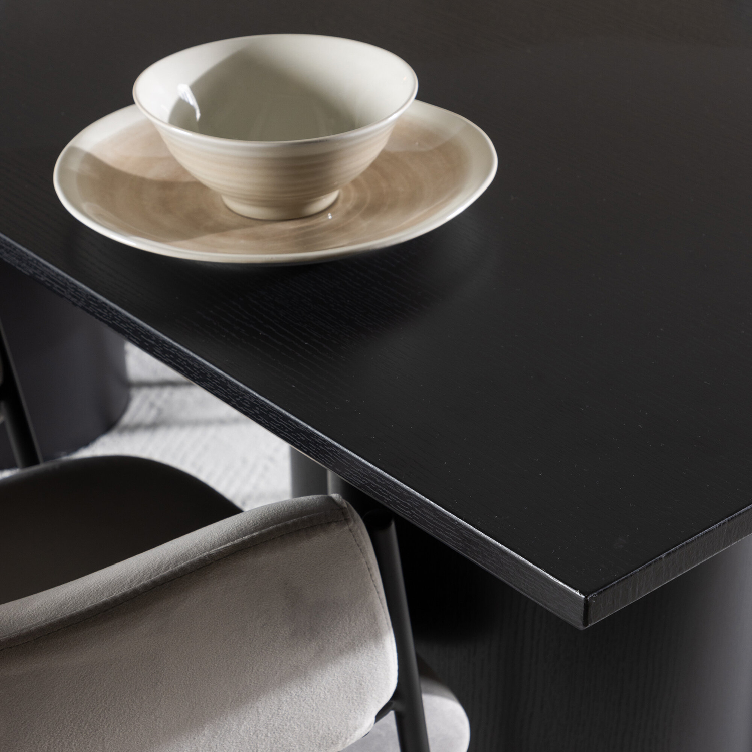 Spisegruppe Venture Home Olivia 210 med 6 stk Evelina Stoler
