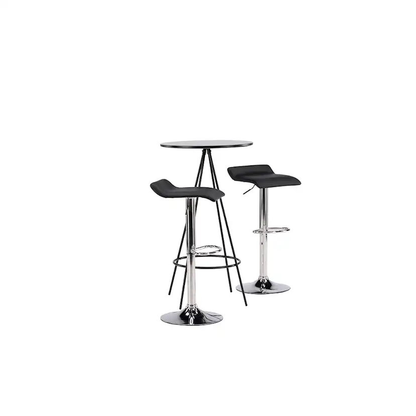 Spisegruppe Venture Home Bistro Ø60 cm med 2 stk Jonna Stoler