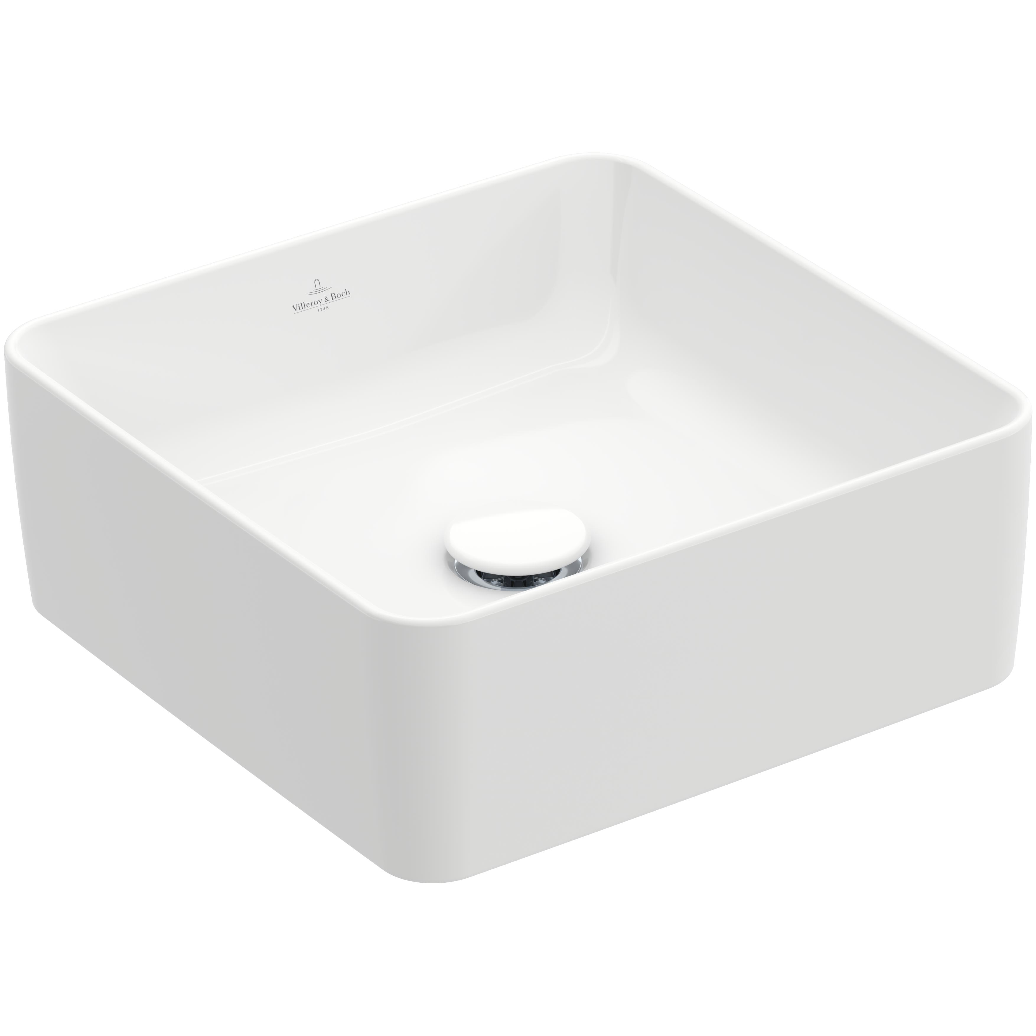 Fristående Tvättställ Villeroy & Boch Collaro Rektangulärt