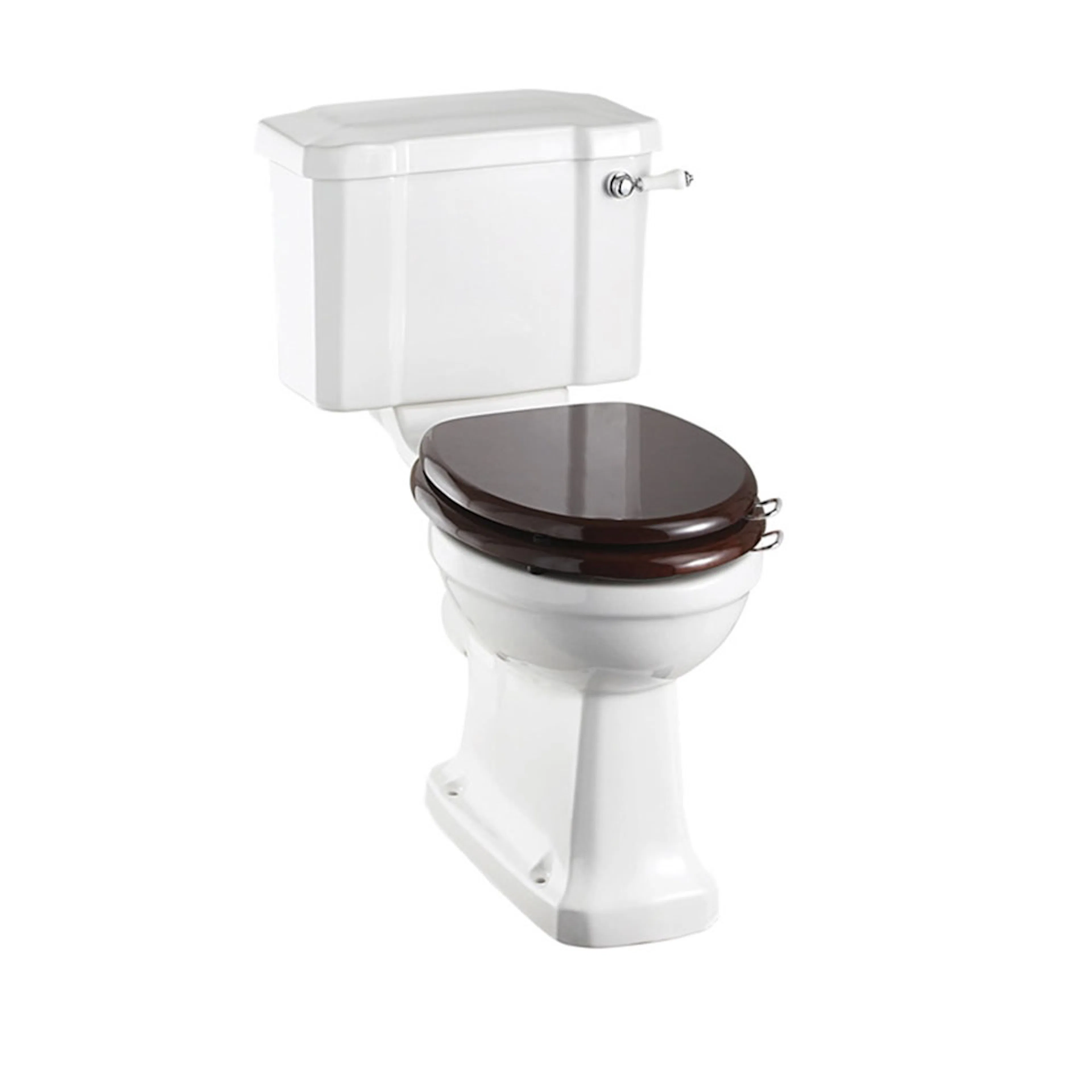 Toalett Burlington P12 Forhøyet 450 mm Med Myktstengende Sete