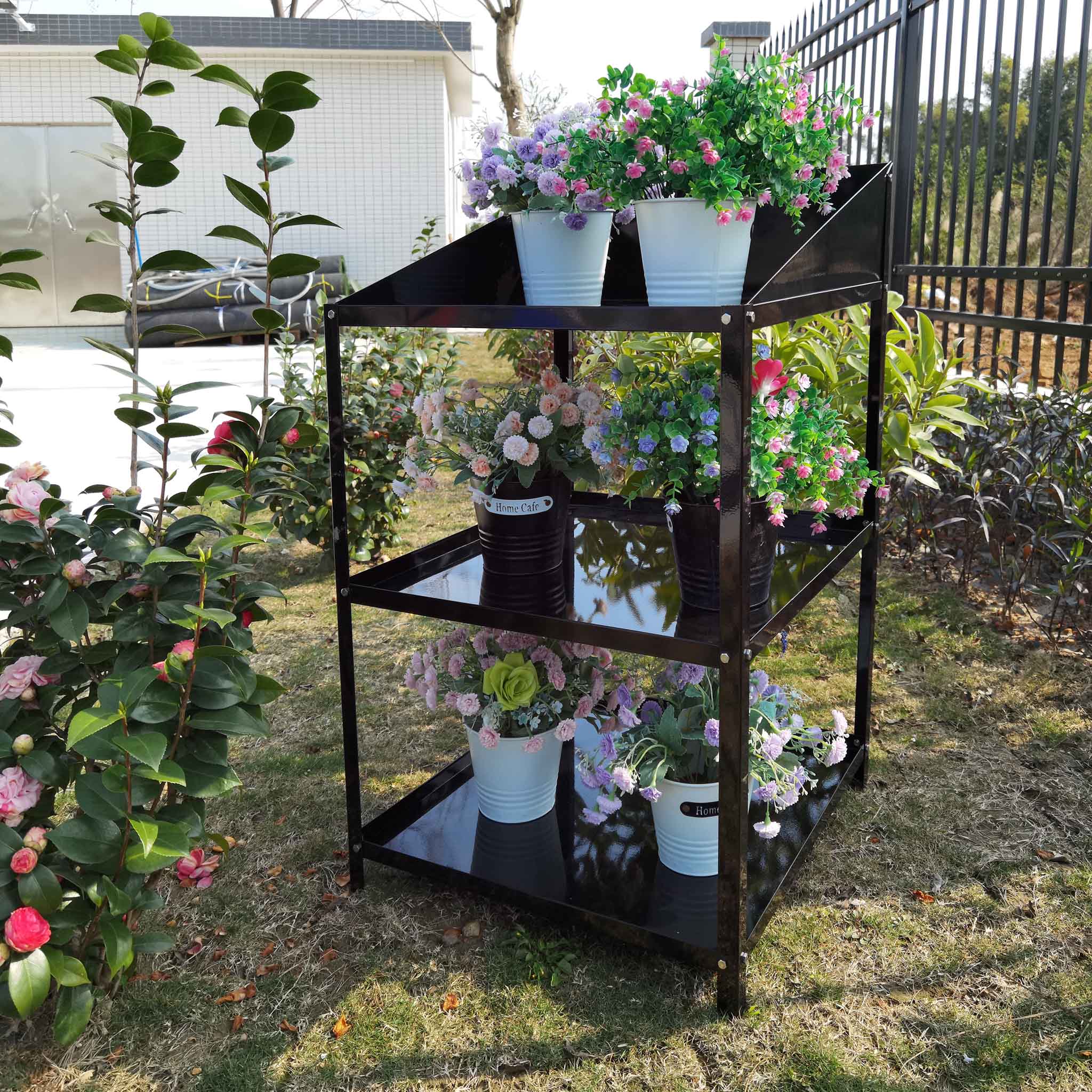 Plantehylle Metalcraft 3 nivåer