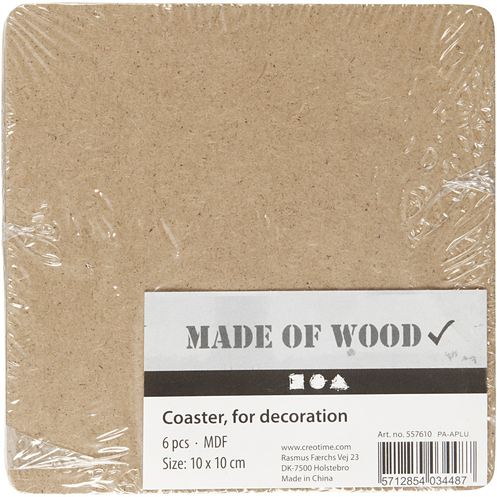 Plate Creativ Company Str 10x10 cm 1 Pk