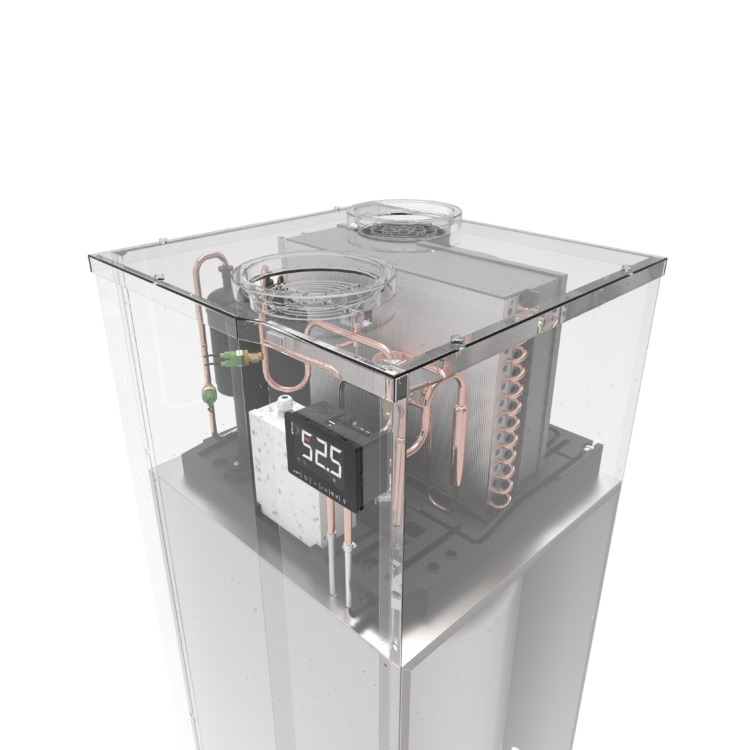 Varmepumpebereder Indol EcoHeat 200FW4R2