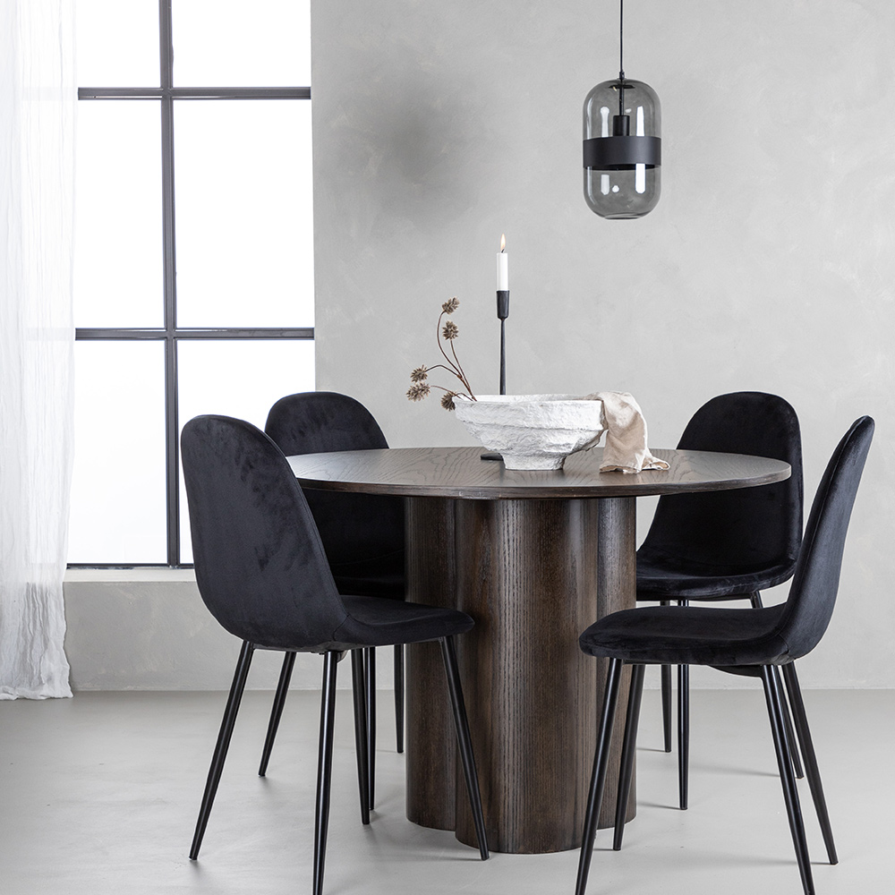 Spisegruppe Venture Home Olivia med 4 Polar Stoler