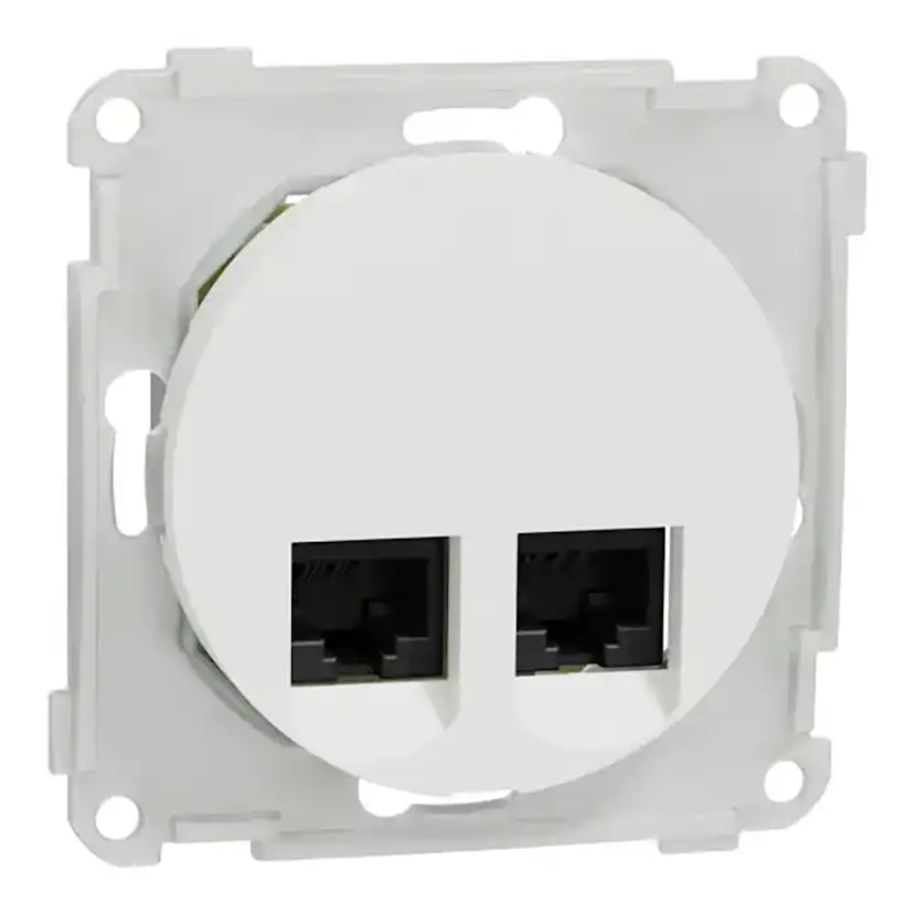 Datauttak Elko One Kat 6 UTP Innfelt 2xRJ45
