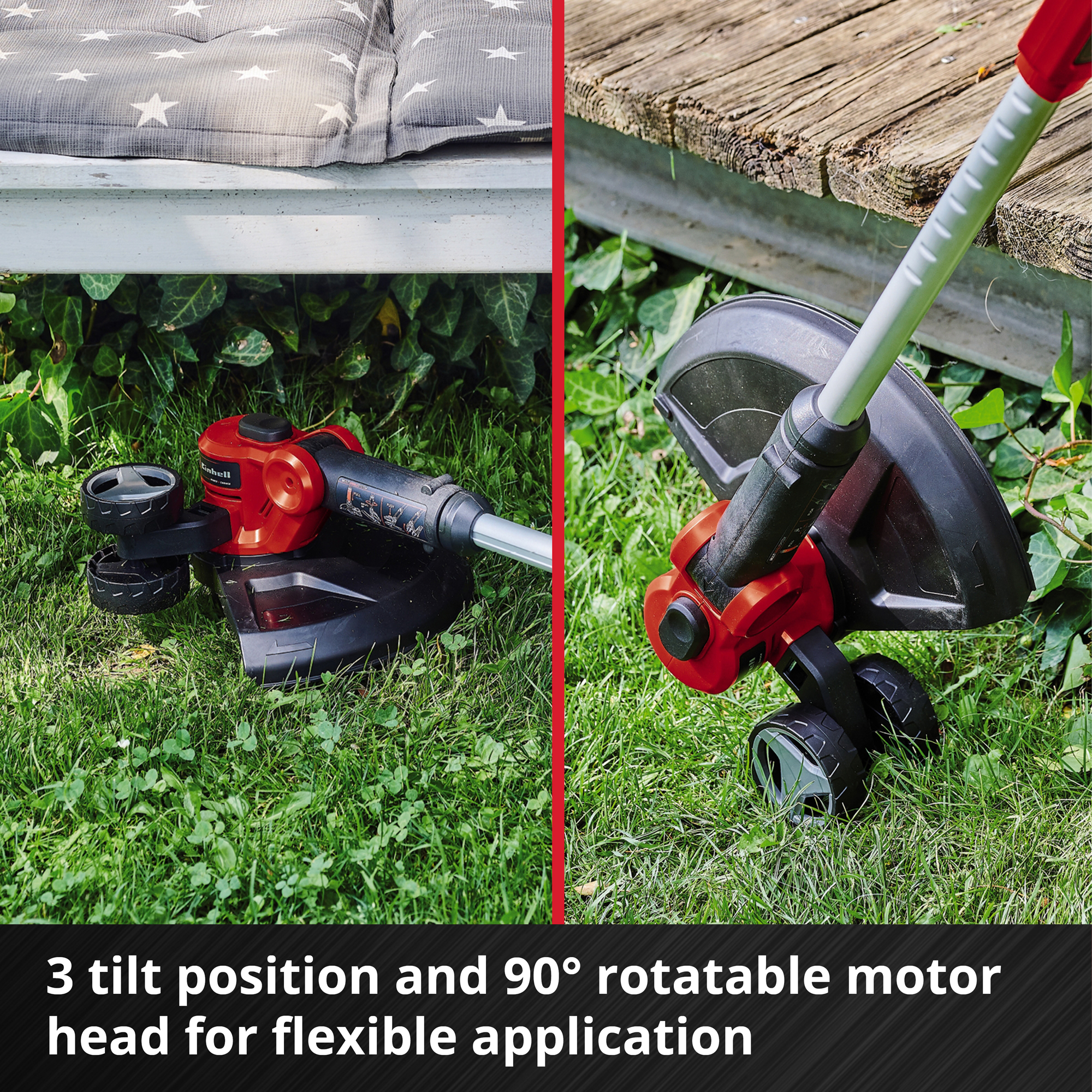 Gresstrimmer Einhell GE-CT 18V Uten Batteri og Lader