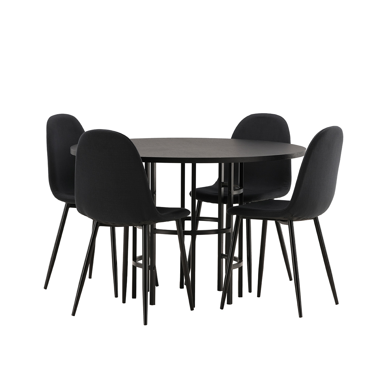 Spisegruppe Venture Home Copenhagen med 4 Polar Stoler
