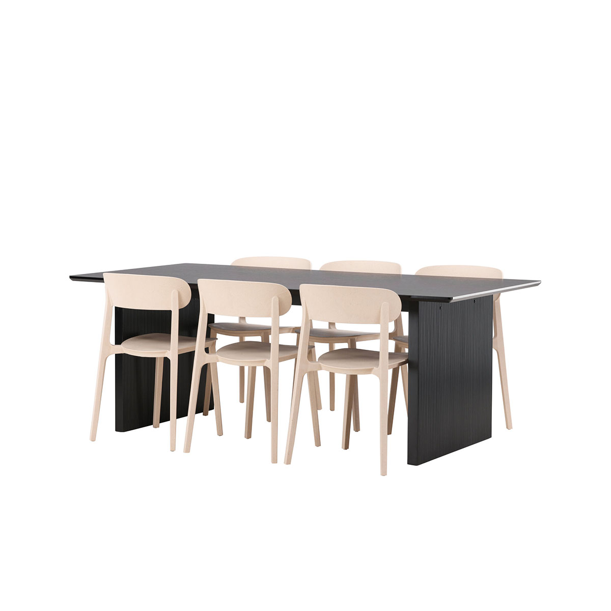 Spisegruppe Venture Home Vail med 6 stk Åstol