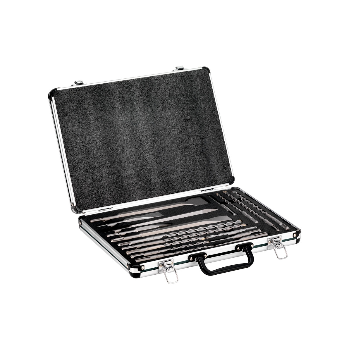 SDS-plus Metabo Bor/-Meiselsett i Koffert 17 deler