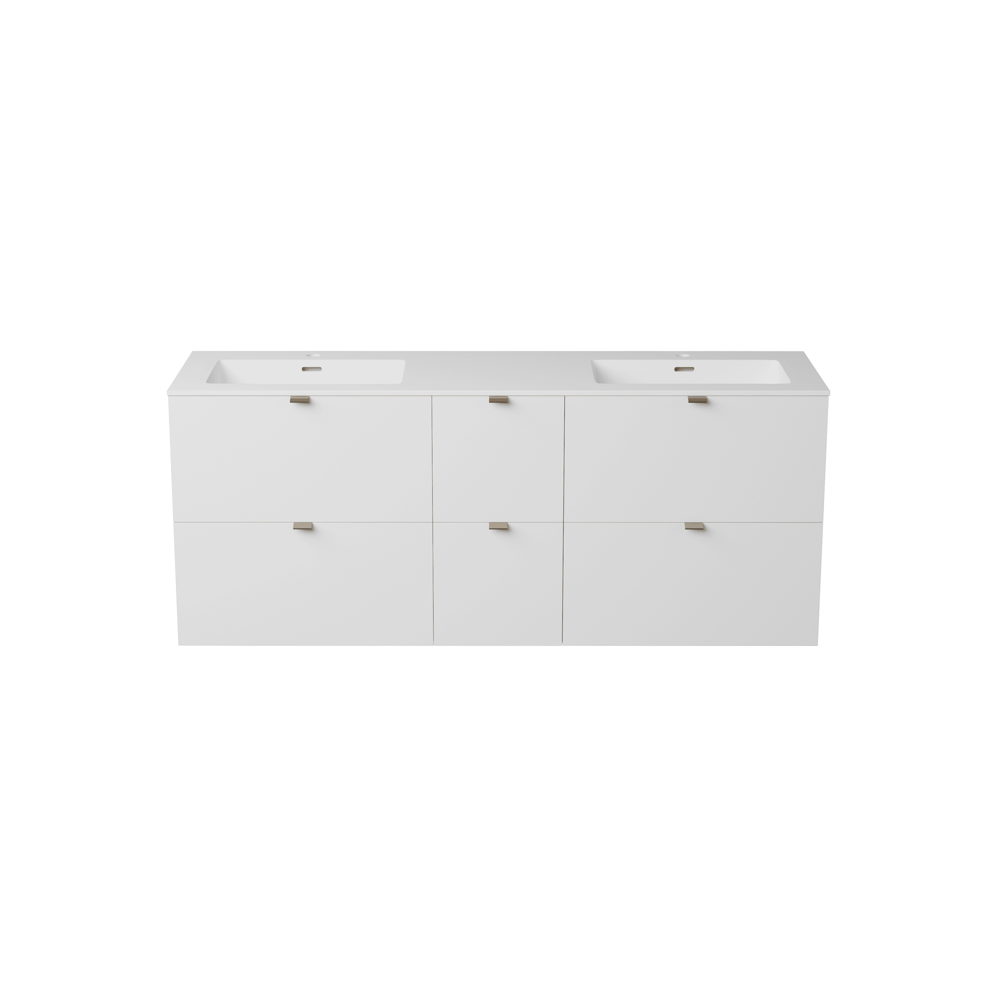 Servantskap FOSSBAD Variant46 B150 for Heldekkende Dobbelservant