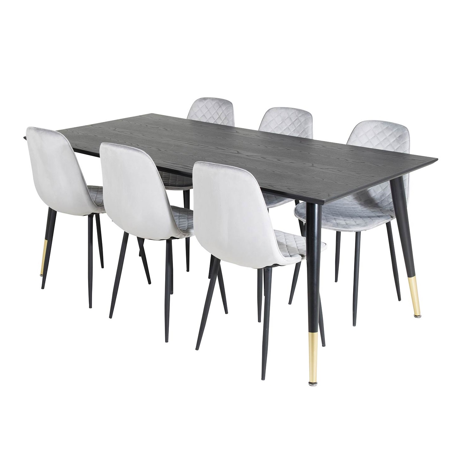 Spisegruppe Venture Home Dipp med 6 Polar Stitches Stoler