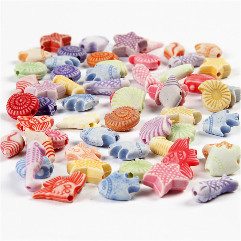 Perler Creativ Company Pastellmix Str 9-12 mm Hullstr 1,2 mm