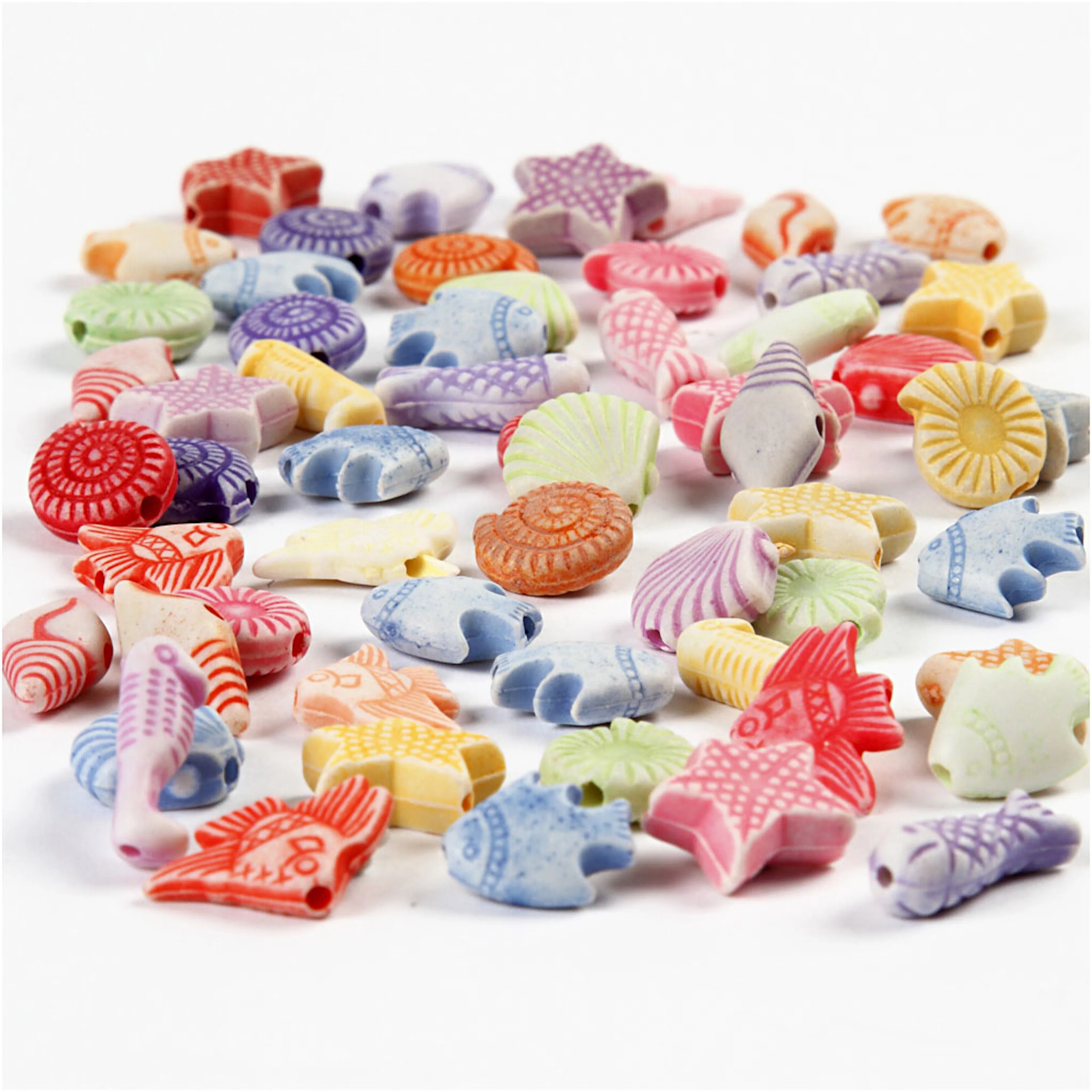 Perler Creativ Company Pastellmix Str 9-12 mm Hullstr 1,2 mm