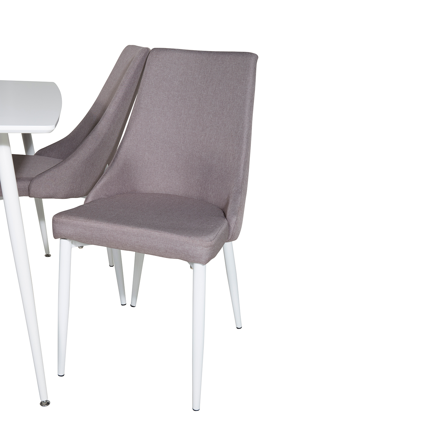 Spisegruppe Venture Home Pobbie med 4 Laura Stoler Polyester