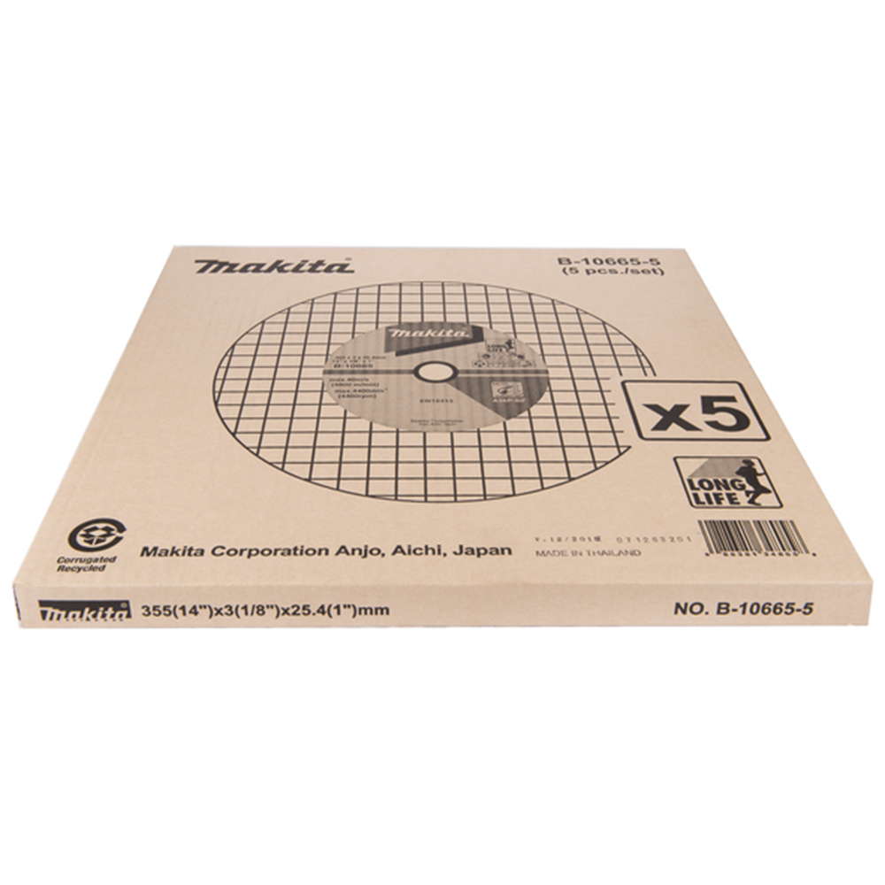 Kappeskive Makita 355 Stål B-10665-5