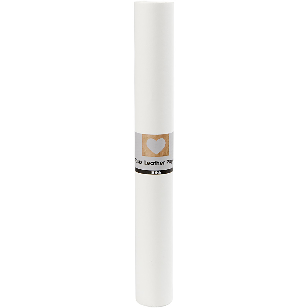 Lærpapir Creativ Company B50 cm Ensfarget 1 m/1 Rl