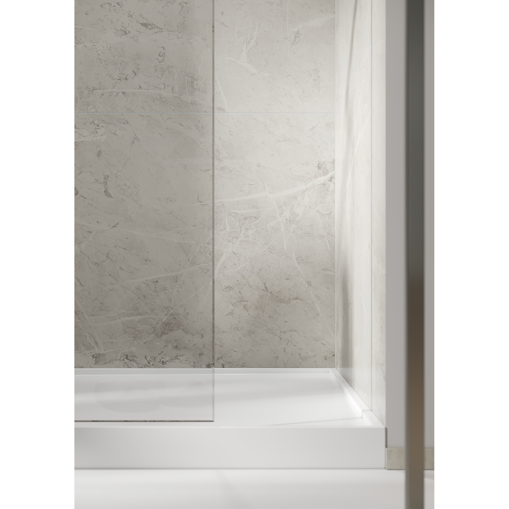 Baderomspanel Fibo 2273-TM6060 White Marble