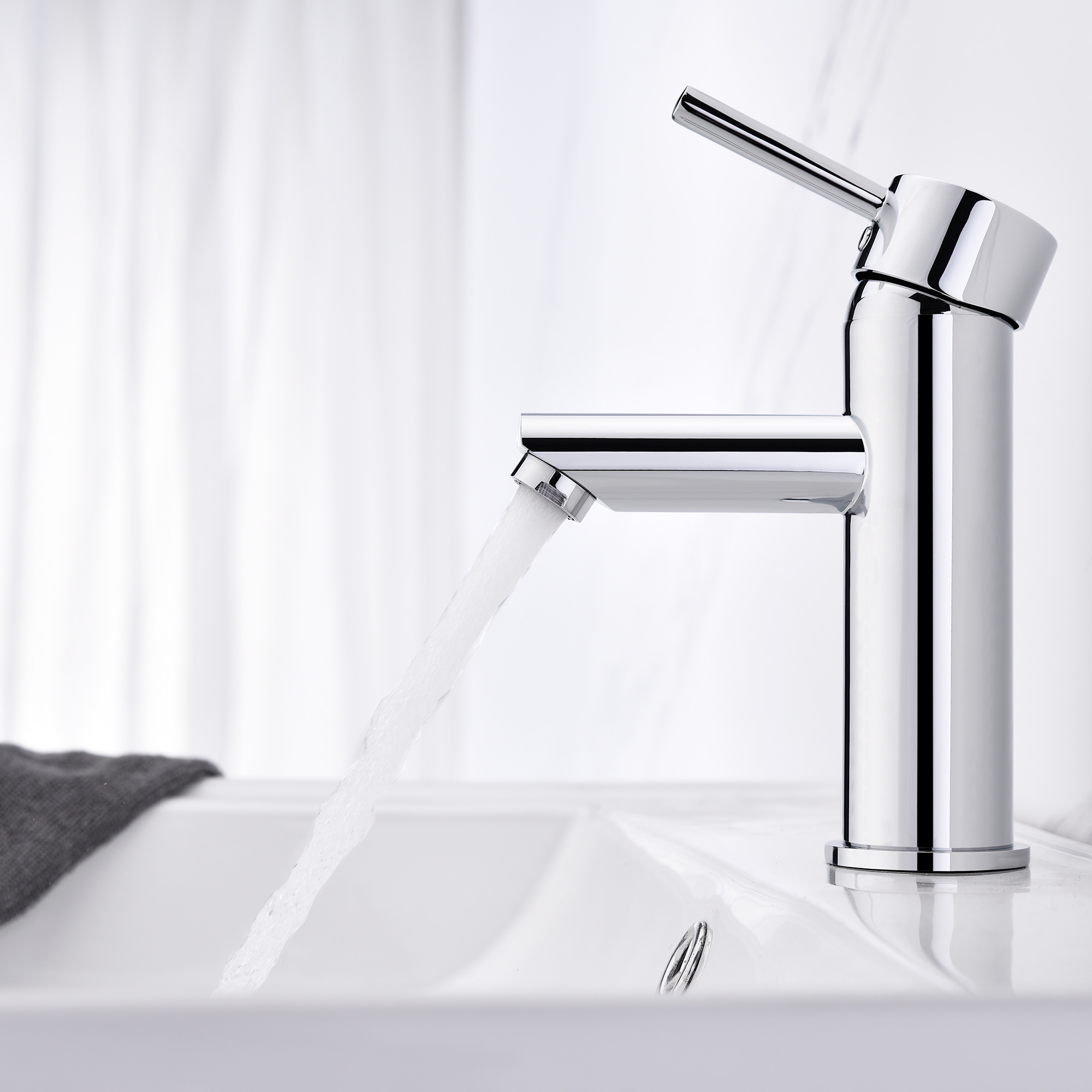 Tvättställsblandare Bathlife Rena Krom Krom