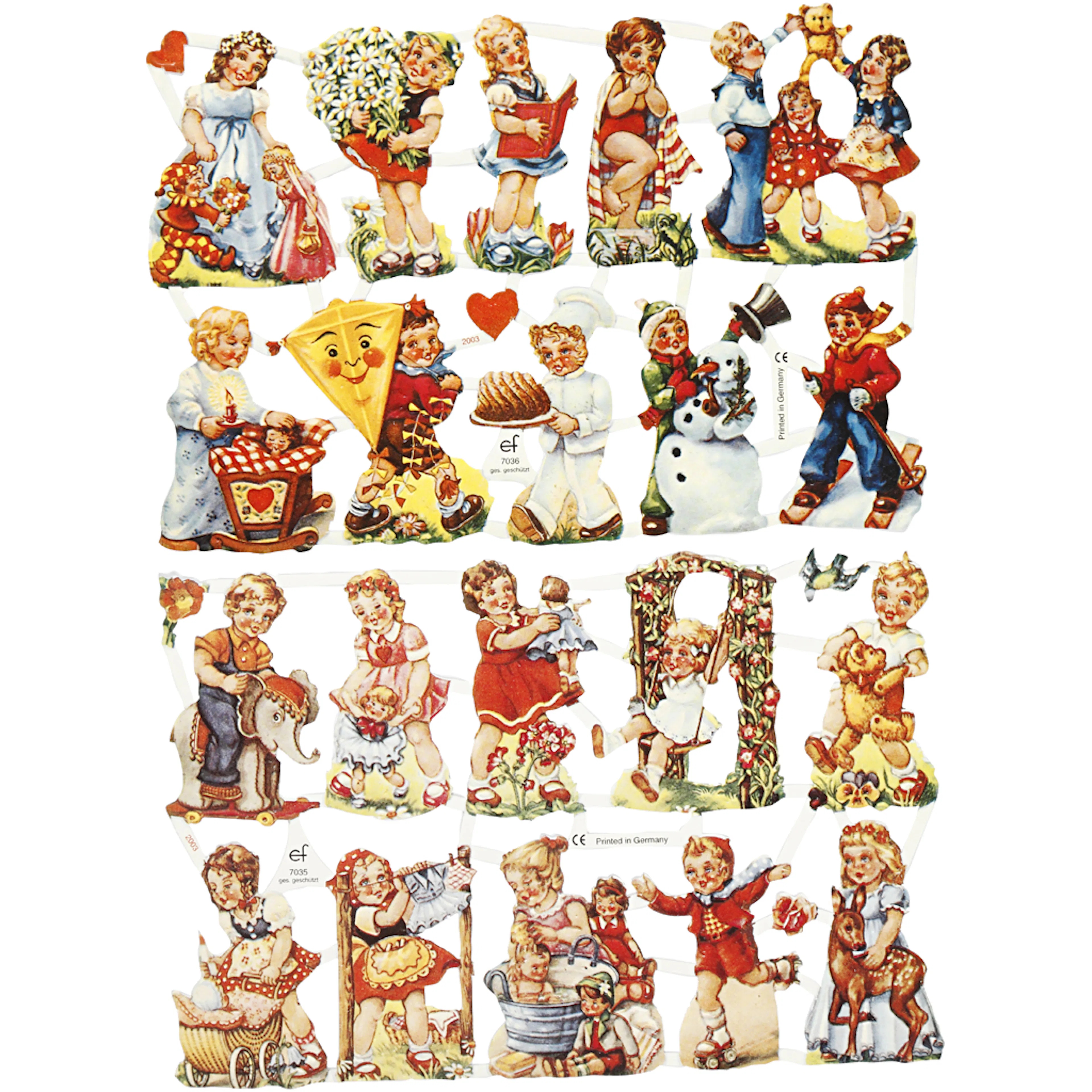 Glansbilder Creativ Company Nostalgi Barn 165x235 cm 2 Ark/1 Pk