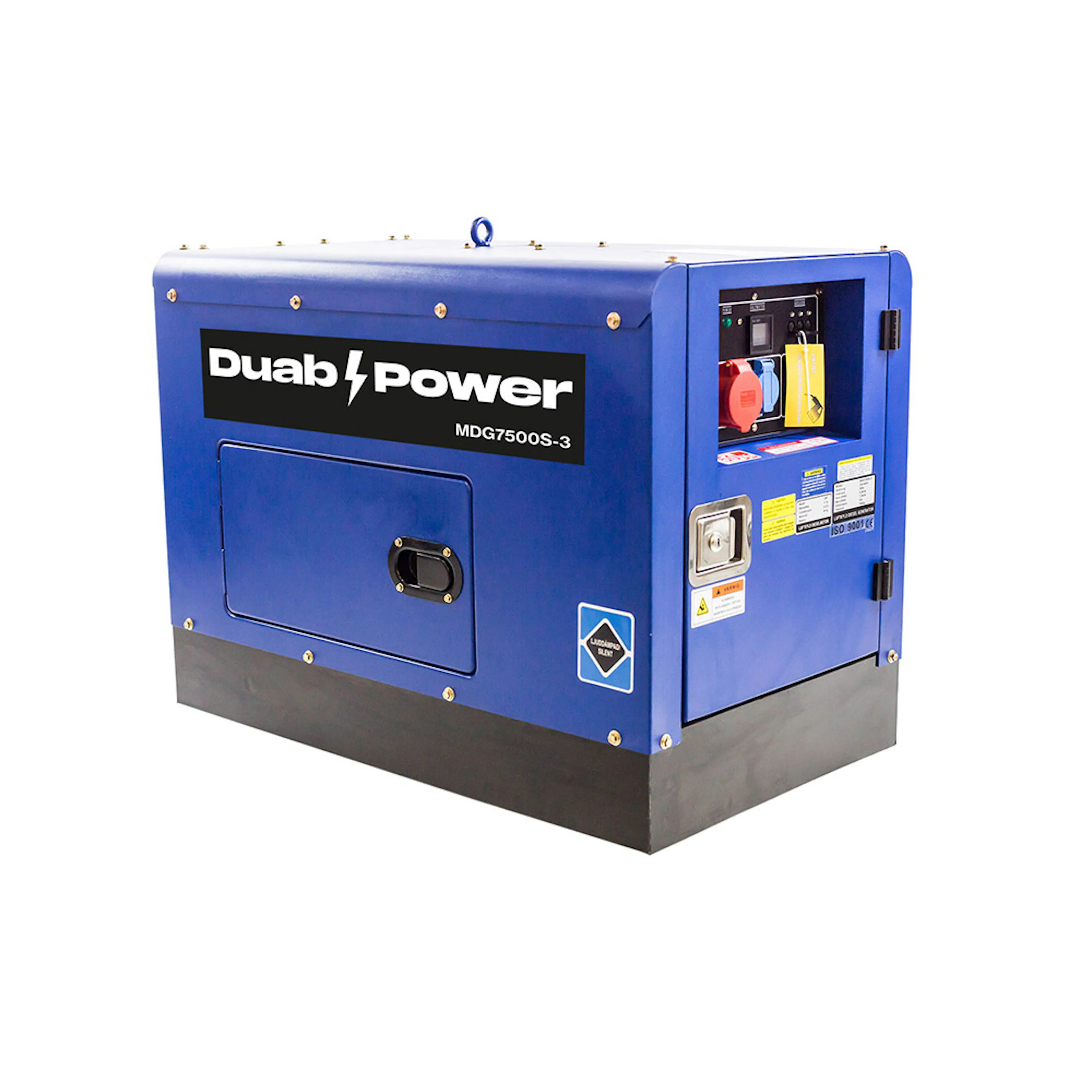 Strømaggregat Duab-Power MDG7500S-3 3-fas Diesel Stillegående