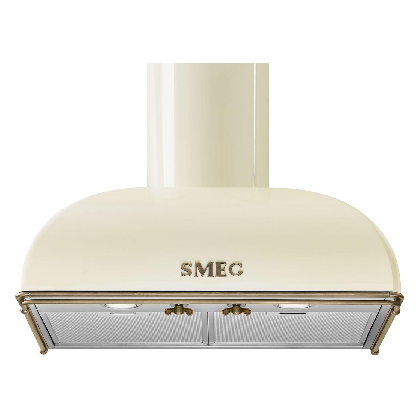 Smeg Väggmonterad Köksfläkt Colonial KS59POE2 Creme