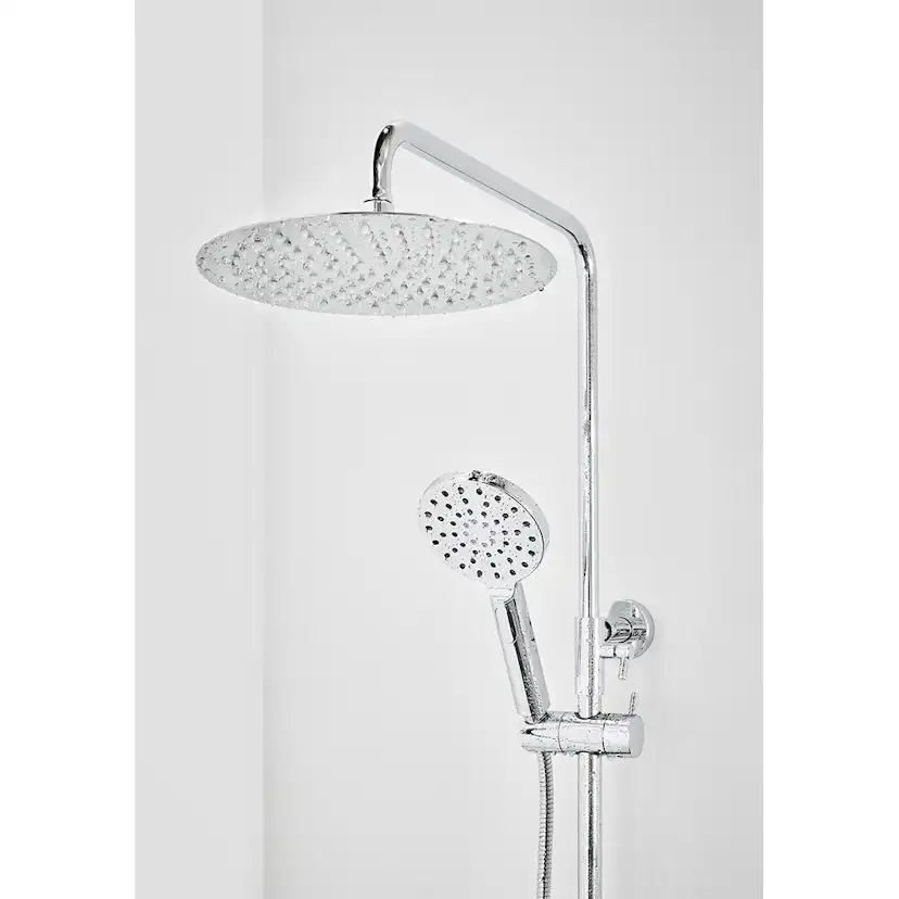 TAKDUSCH FINE 150CC KROM M Ø200 DUSCHHUVUD Krom, cc-mål: 150 mm, Dusjhode: Ø200 mm