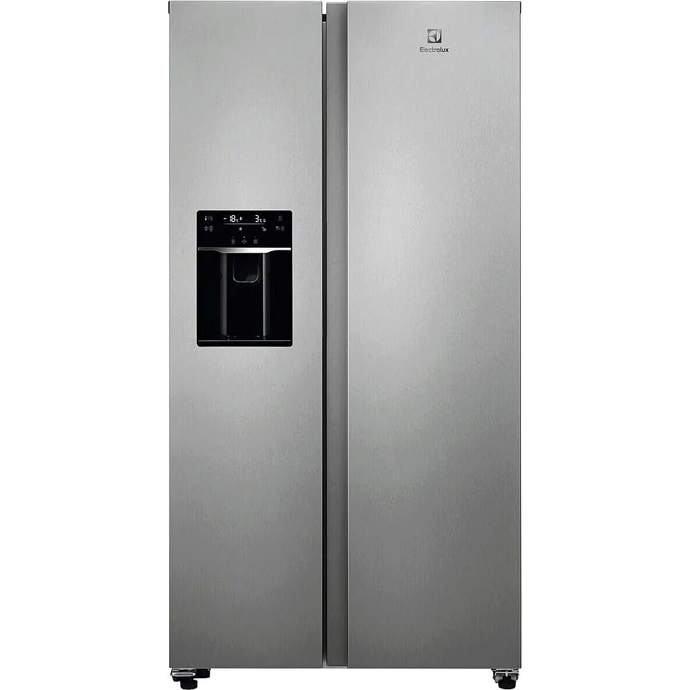 Kjøl og Frys Electrolux Side by Side EAI6HD57U0 Rustfri med Is- og Vanndispenser