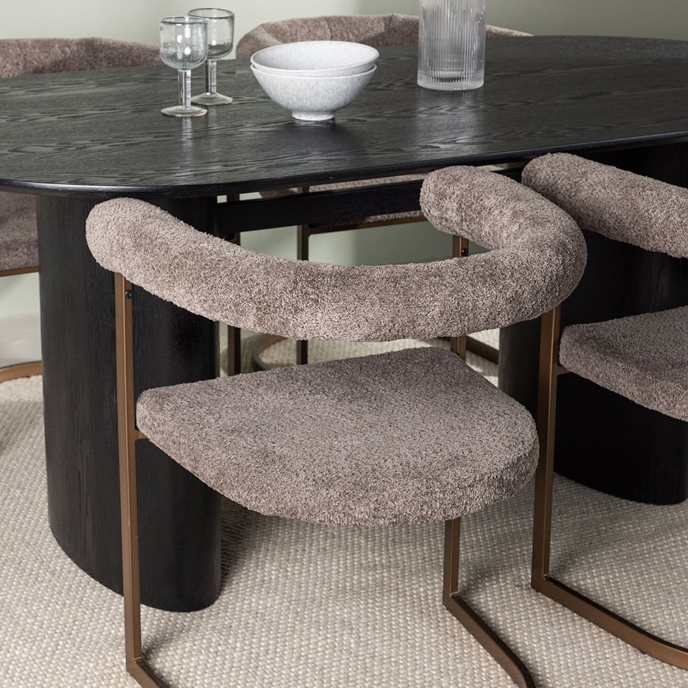 Spisegruppe Venture Home Isolde med 4 Morning Stoler