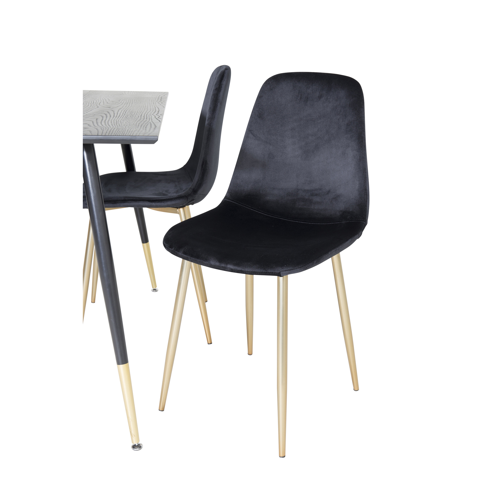 Spisegruppe Venture Home Dipp med 4 Polar Stoler