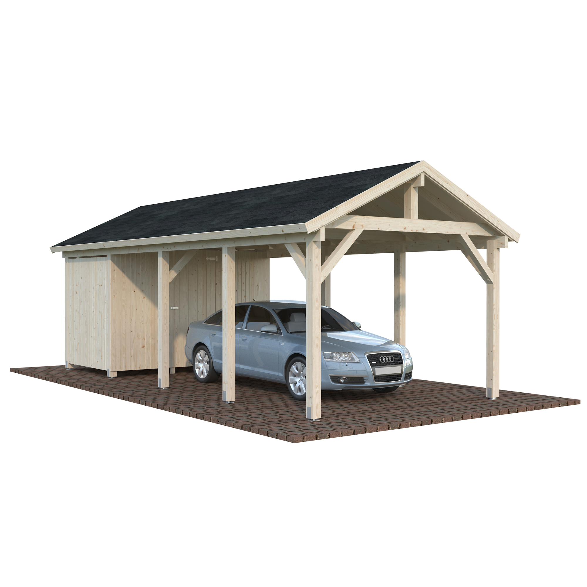 Carport Palmako Robert 23,1 m2 med Bod