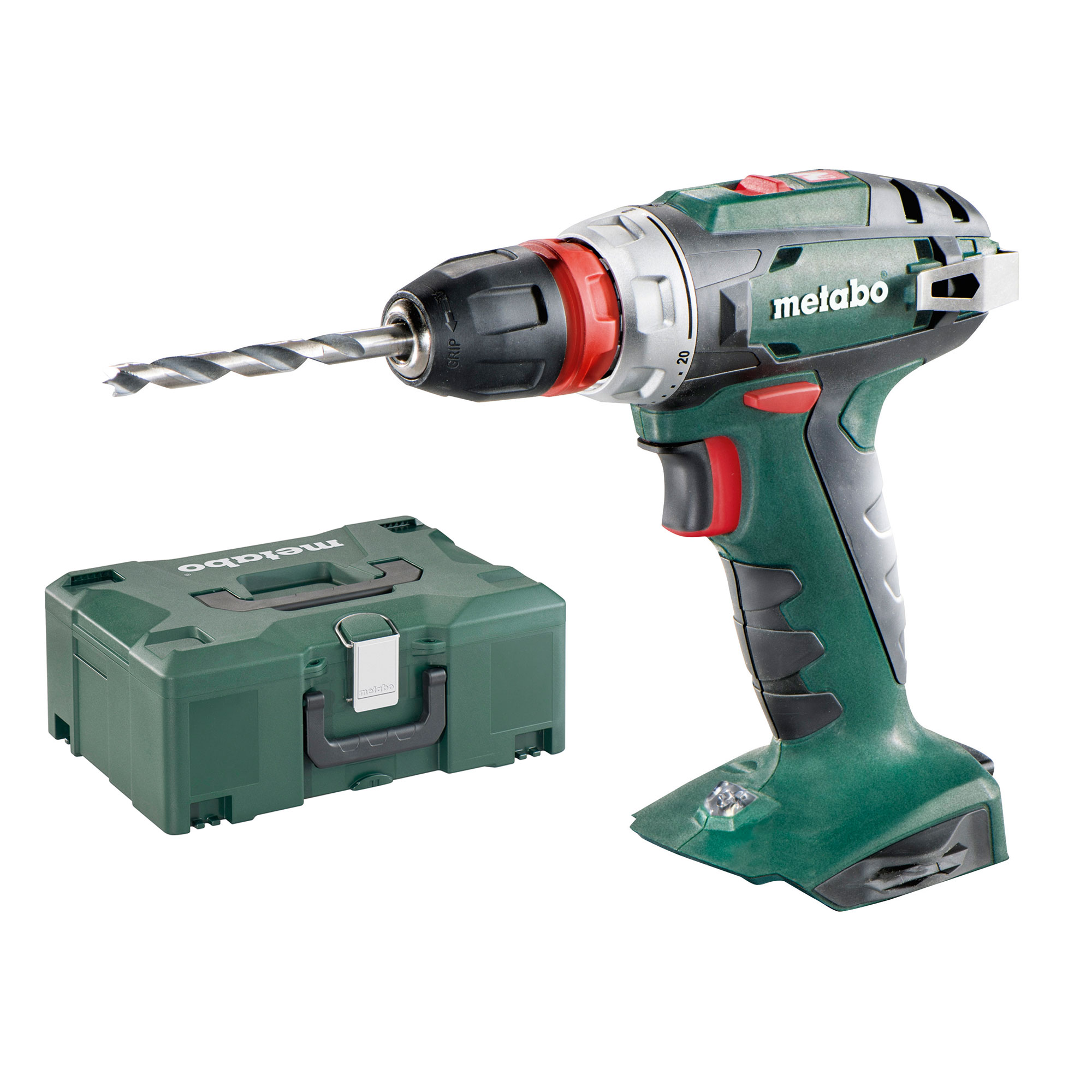 Batteridrill Metabo BS 18 Q Solo Metaloc